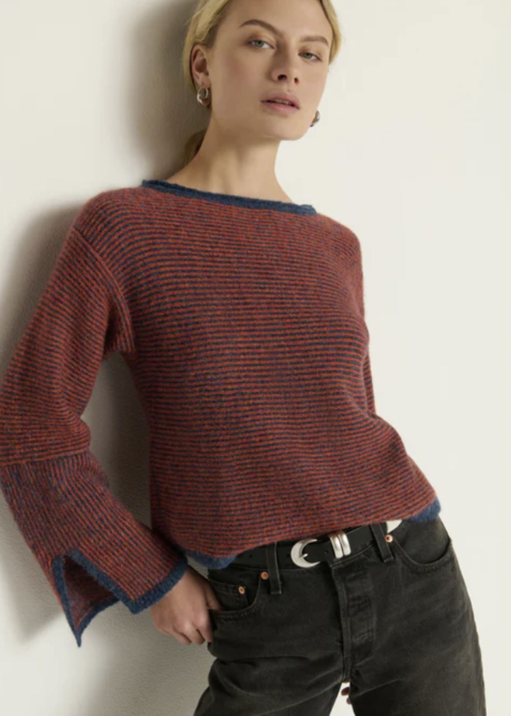 NATION LTD NATION WILLOW PULLOVER SWEATER