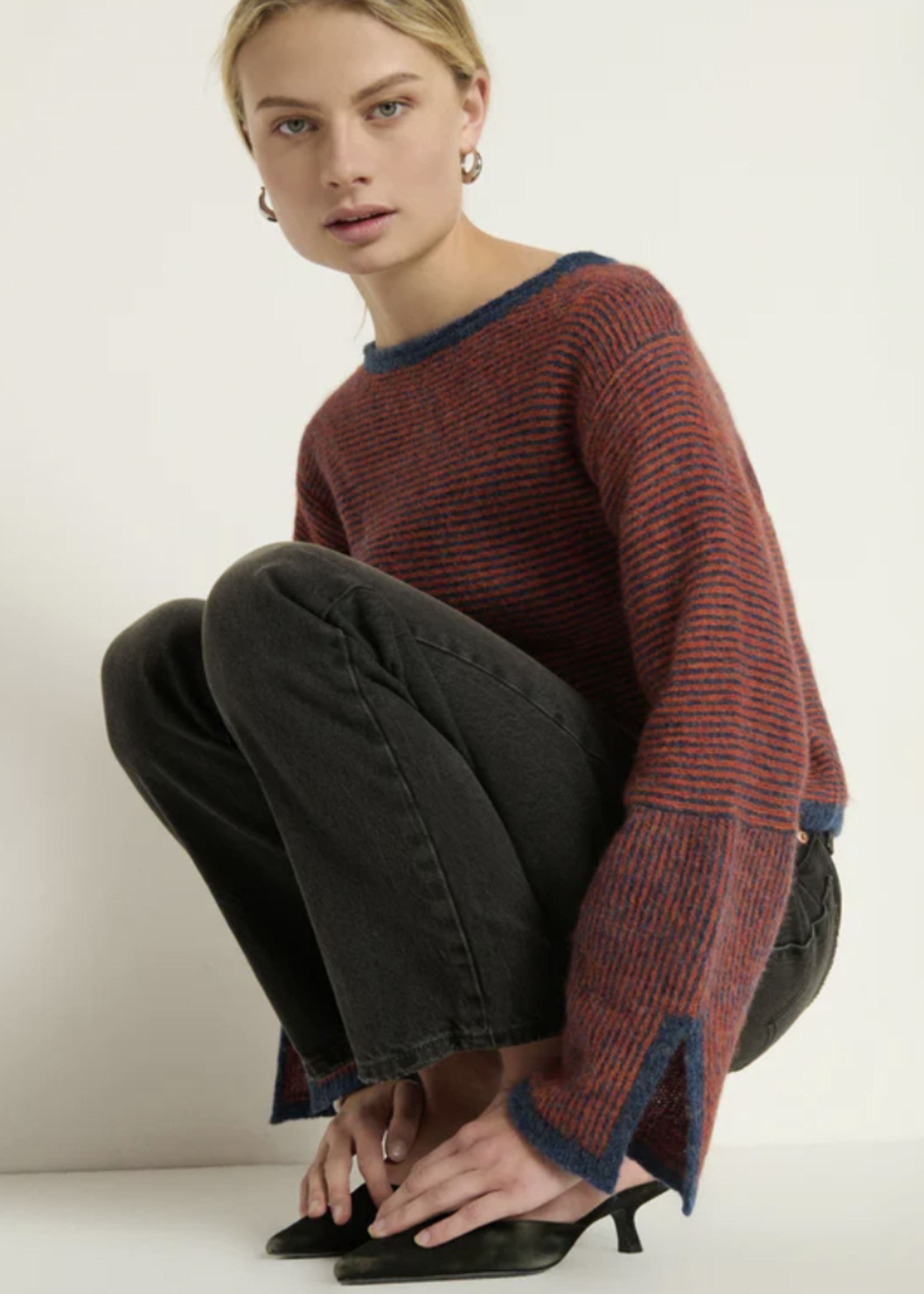 NATION LTD NATION WILLOW PULLOVER SWEATER