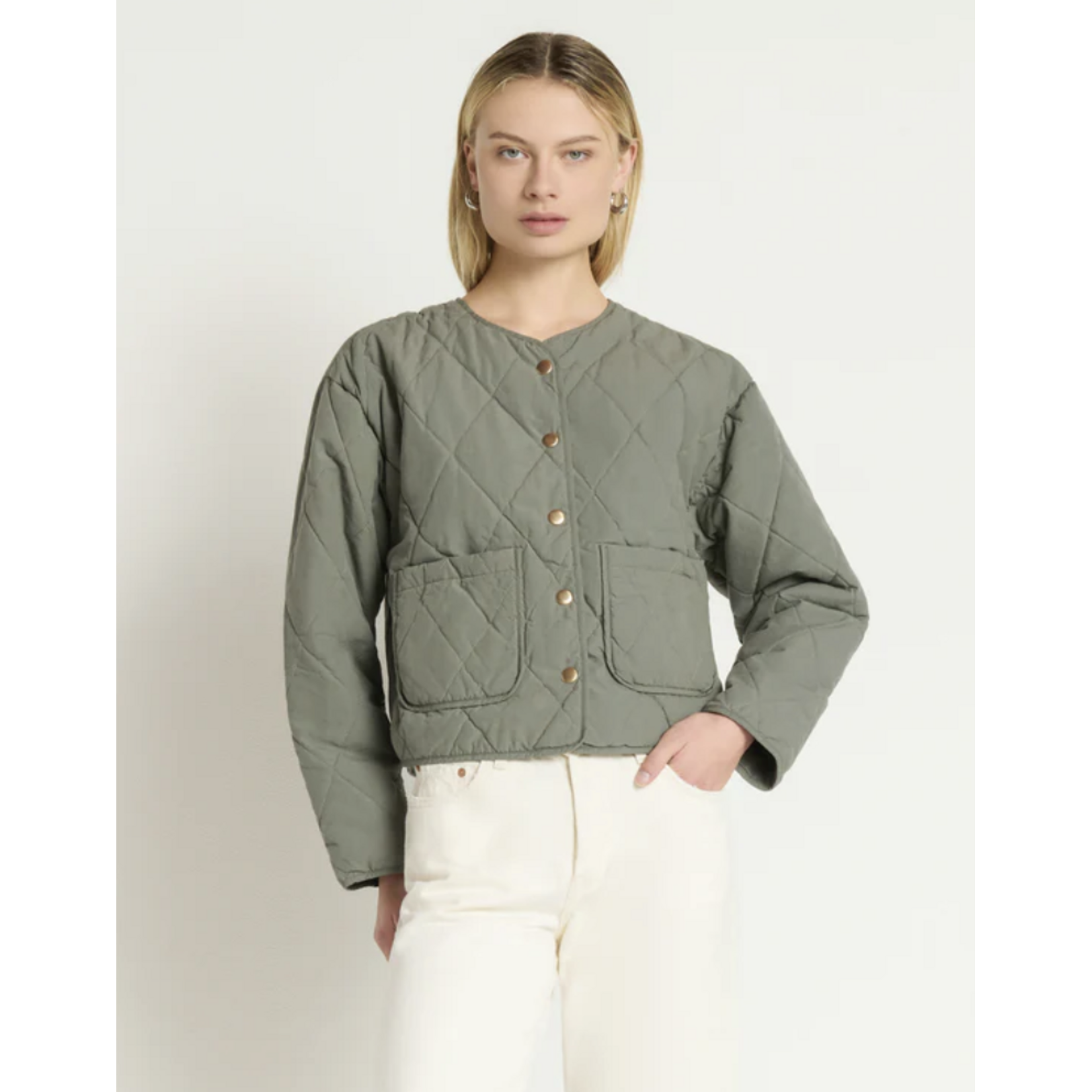NATION LTD NATION ASPEN QUILTED JACKET