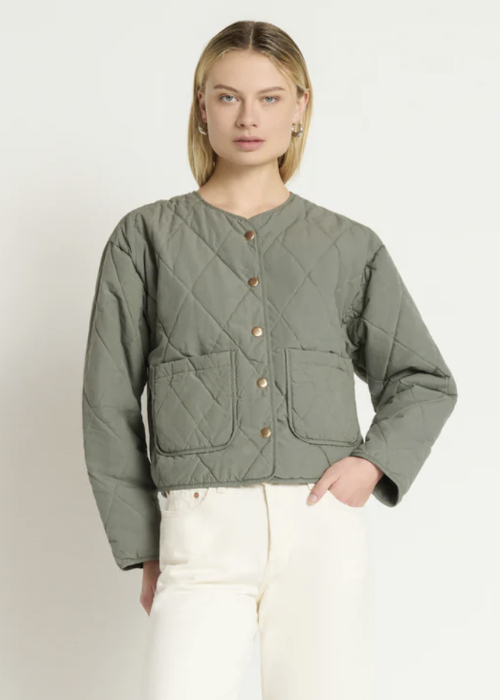 NATION LTD NATION ASPEN QUILTED JACKET