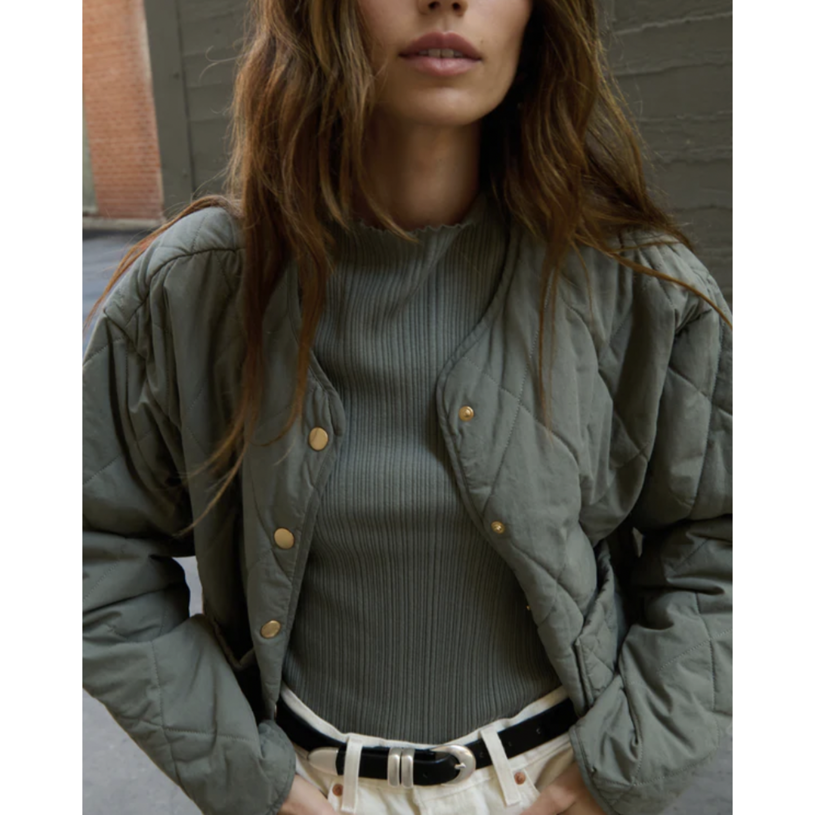 NATION LTD NATION ASPEN QUILTED JACKET