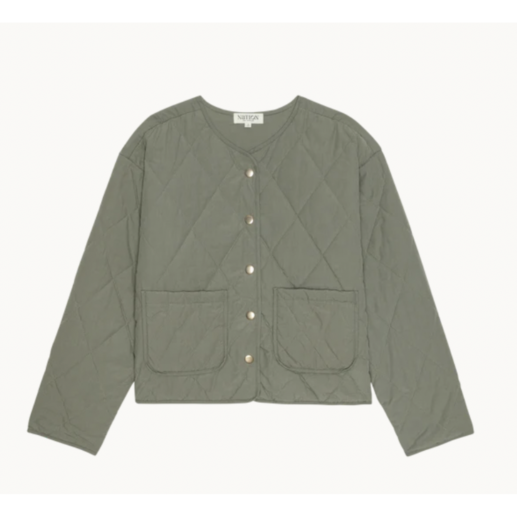 NATION LTD NATION ASPEN QUILTED JACKET