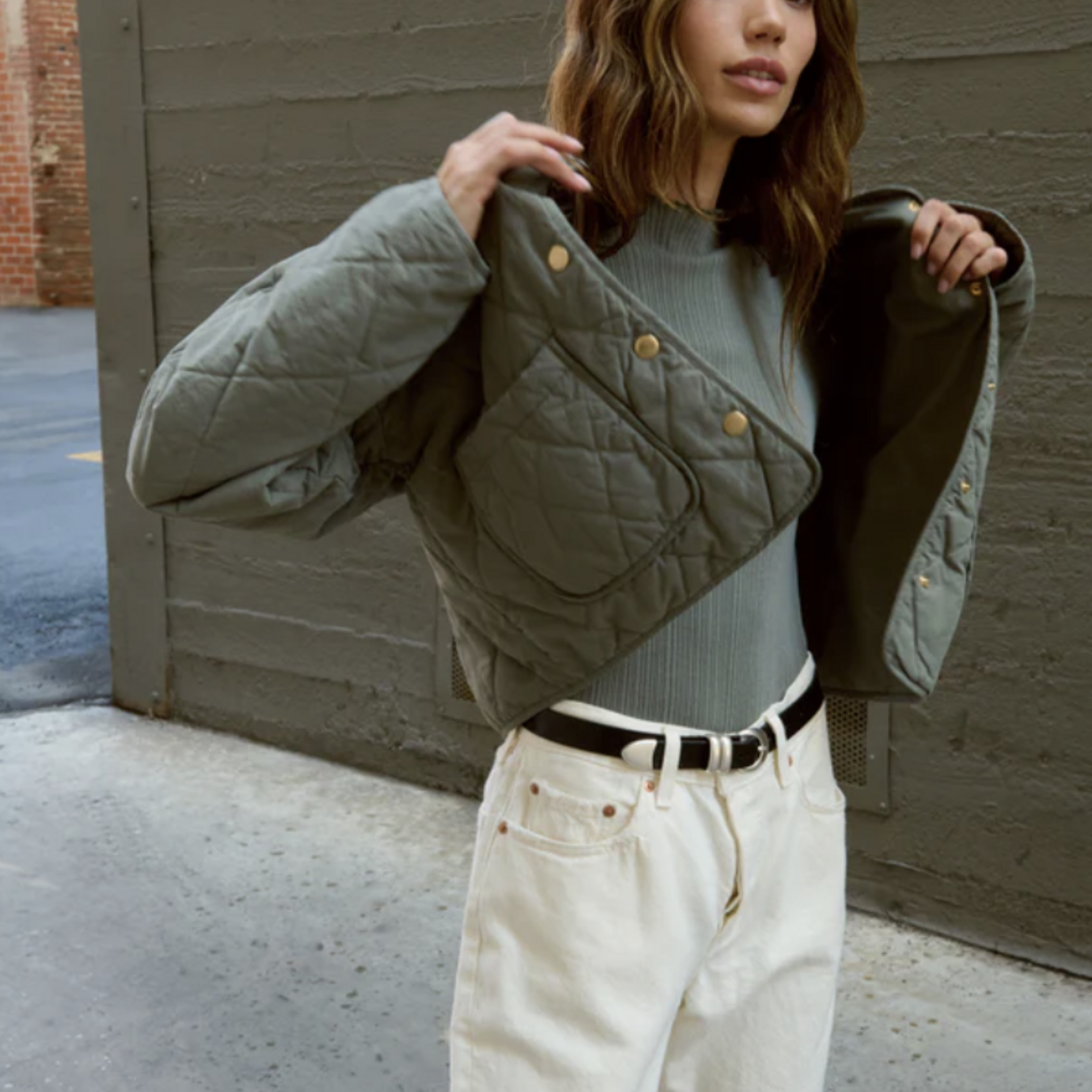 NATION LTD NATION ASPEN QUILTED JACKET