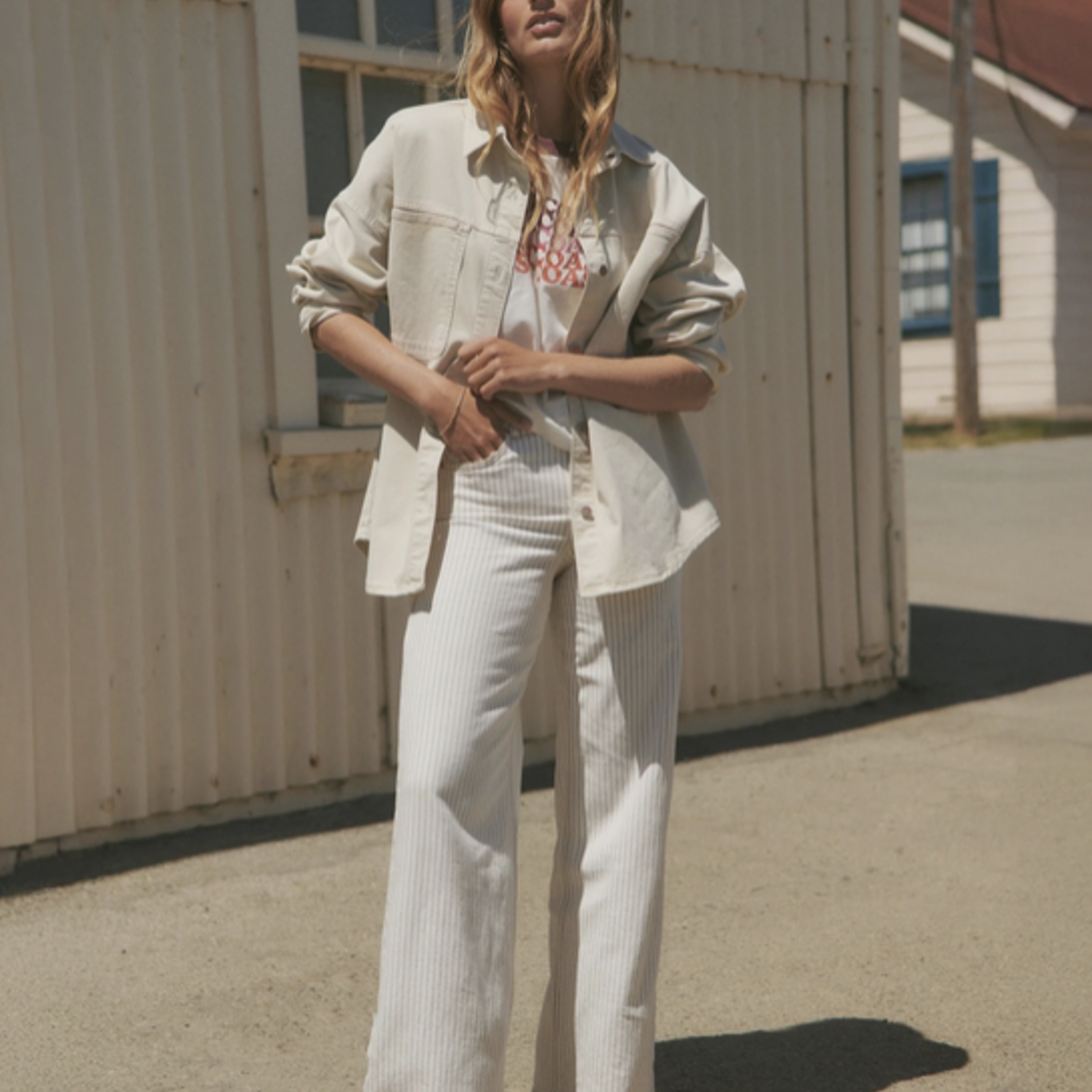 MARINE LAYER MARINE LAYER MOLLY OVERSIZED SHIRT JACKET