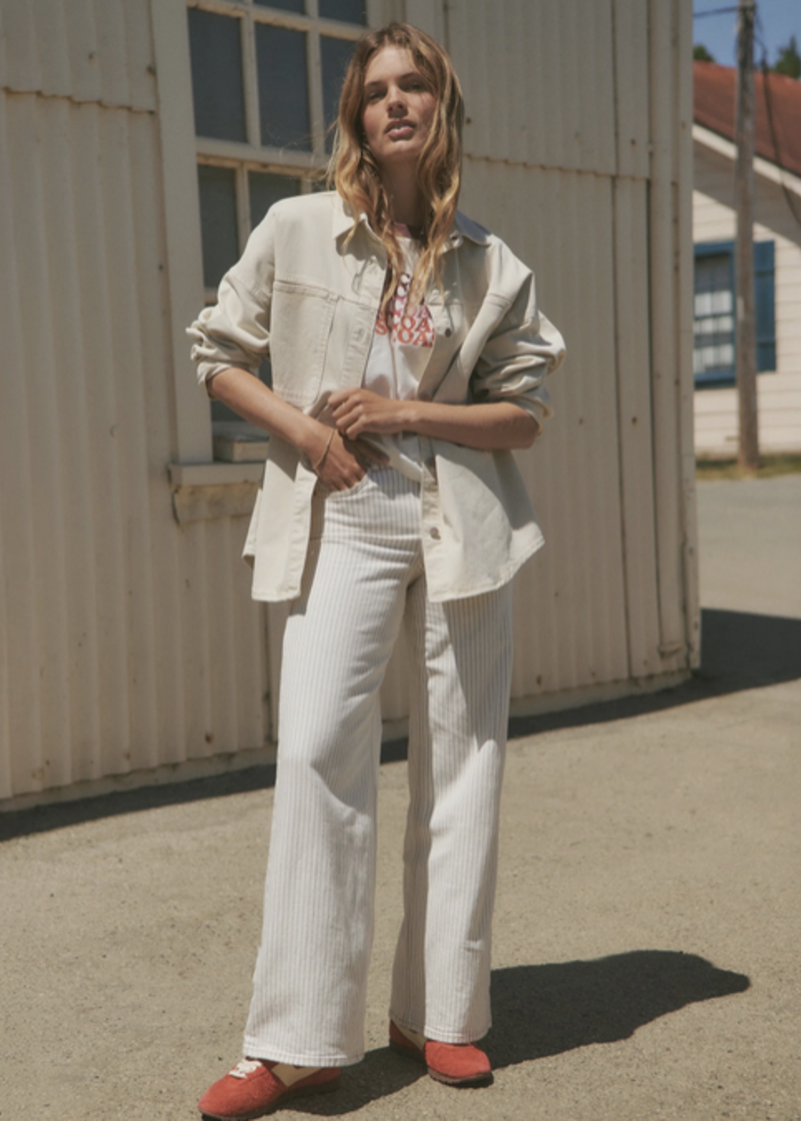 MARINE LAYER MARINE LAYER MOLLY OVERSIZED SHIRT JACKET