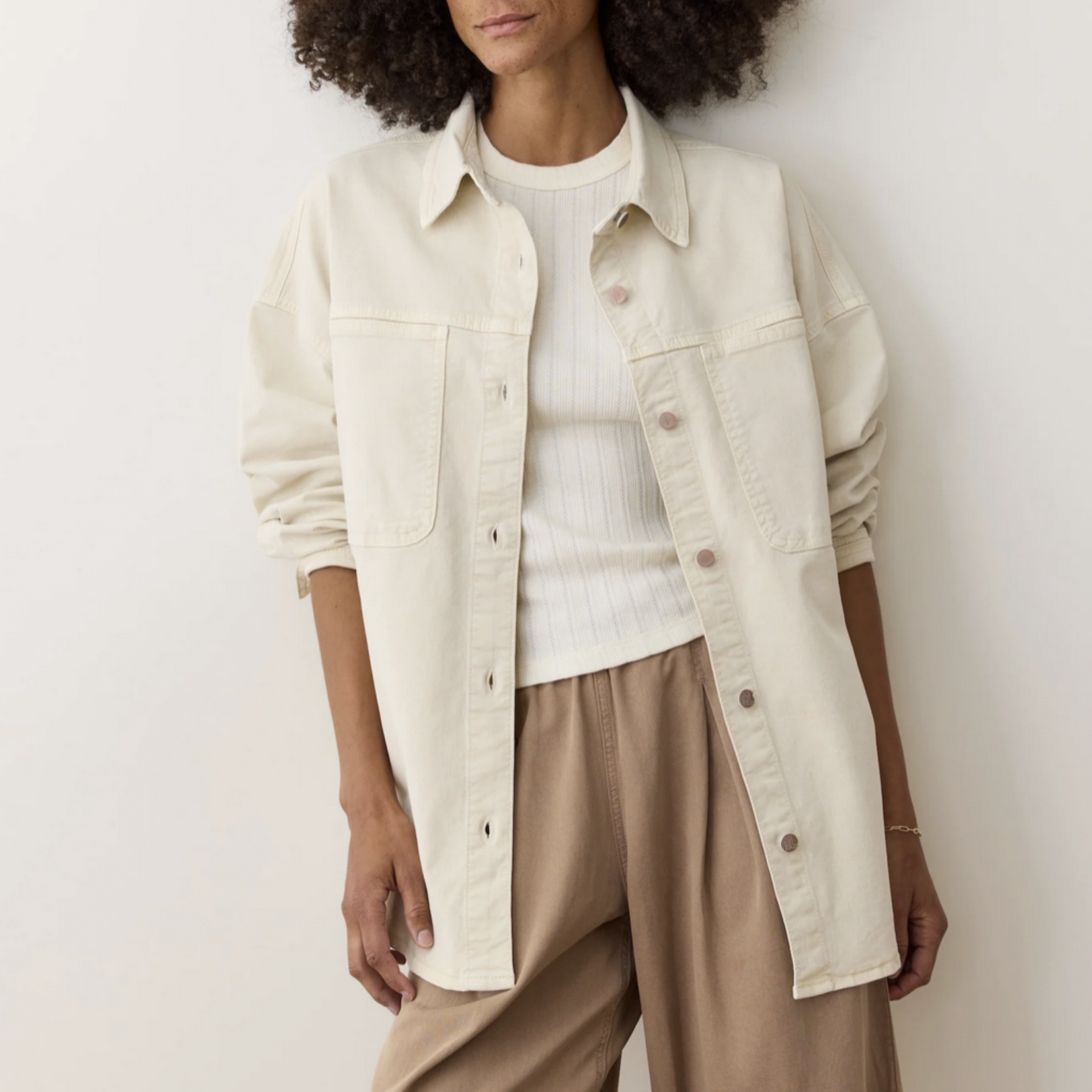 MARINE LAYER MARINE LAYER MOLLY OVERSIZED SHIRT JACKET
