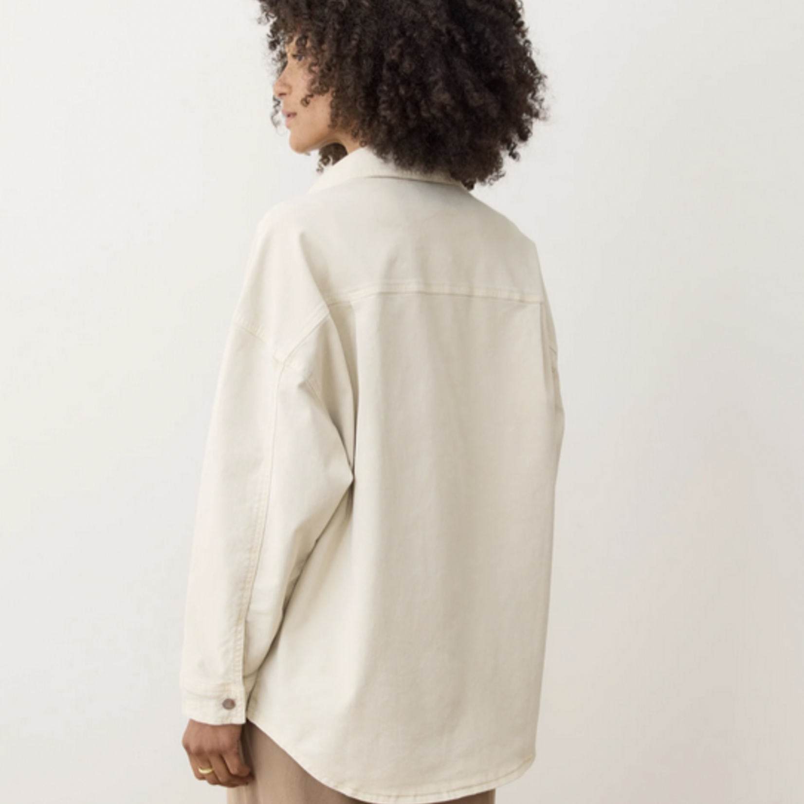 MARINE LAYER MARINE LAYER MOLLY OVERSIZED SHIRT JACKET