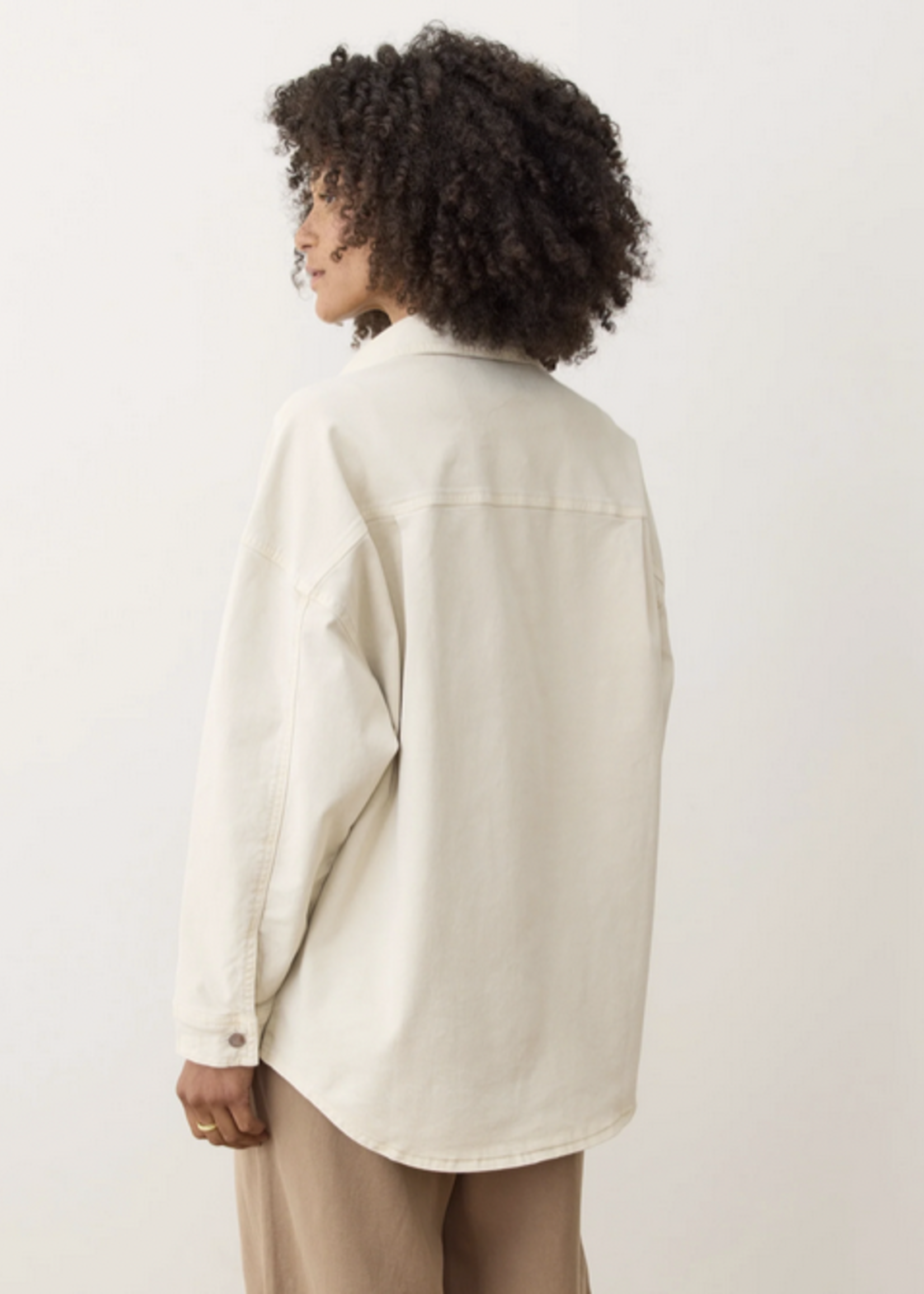 MARINE LAYER MARINE LAYER MOLLY OVERSIZED SHIRT JACKET