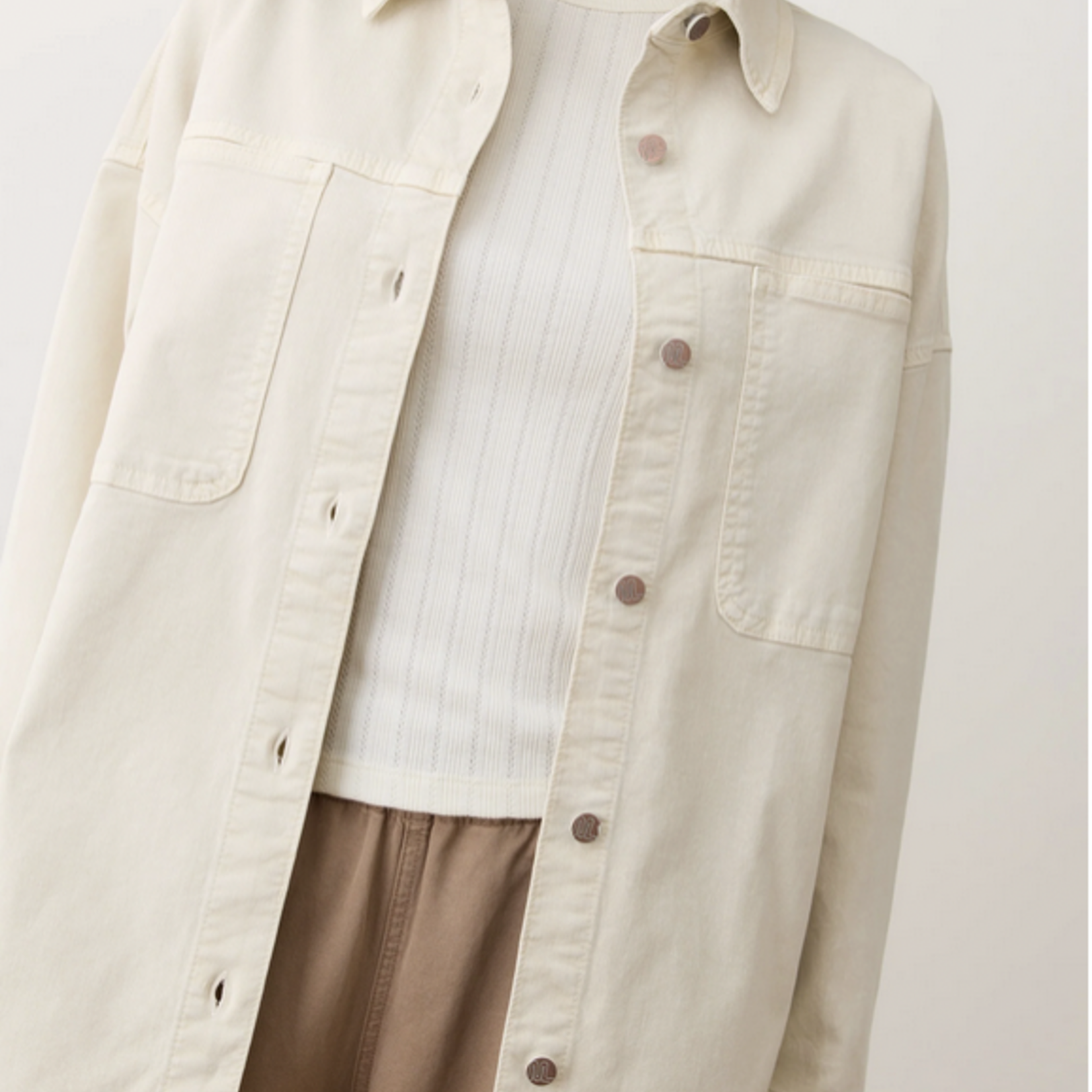 MARINE LAYER MARINE LAYER MOLLY OVERSIZED SHIRT JACKET