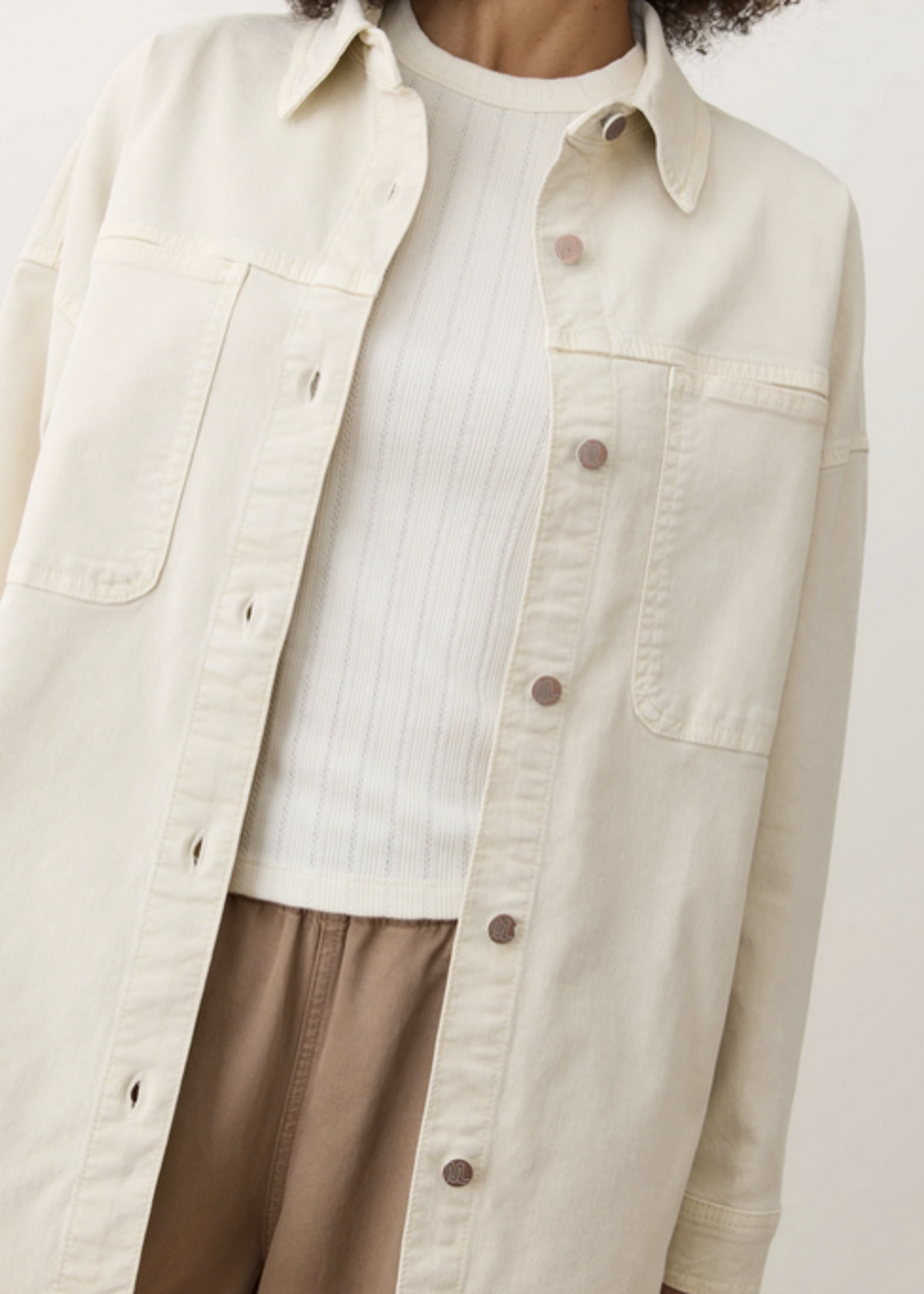 MARINE LAYER MARINE LAYER MOLLY OVERSIZED SHIRT JACKET