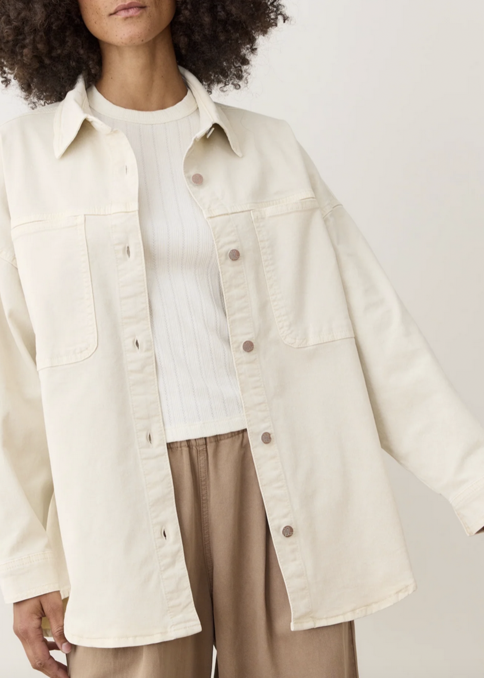 MARINE LAYER MARINE LAYER MOLLY OVERSIZED SHIRT JACKET