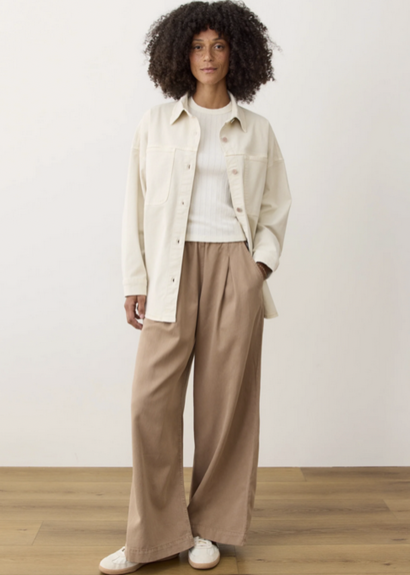 MARINE LAYER MARINE LAYER MOLLY OVERSIZED SHIRT JACKET