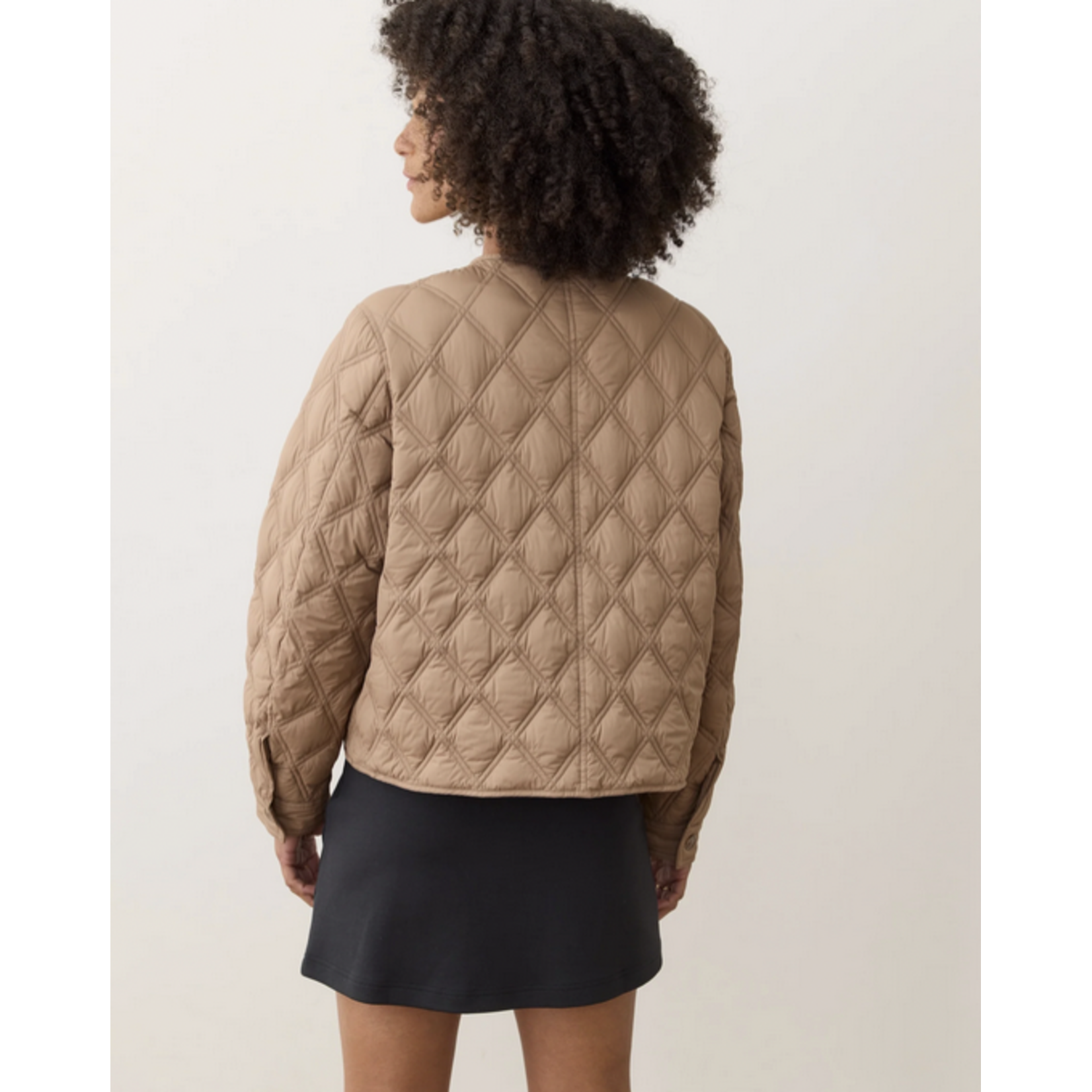MARINE LAYER MARINE LAYER MARINA QUILTED LINER JACKET