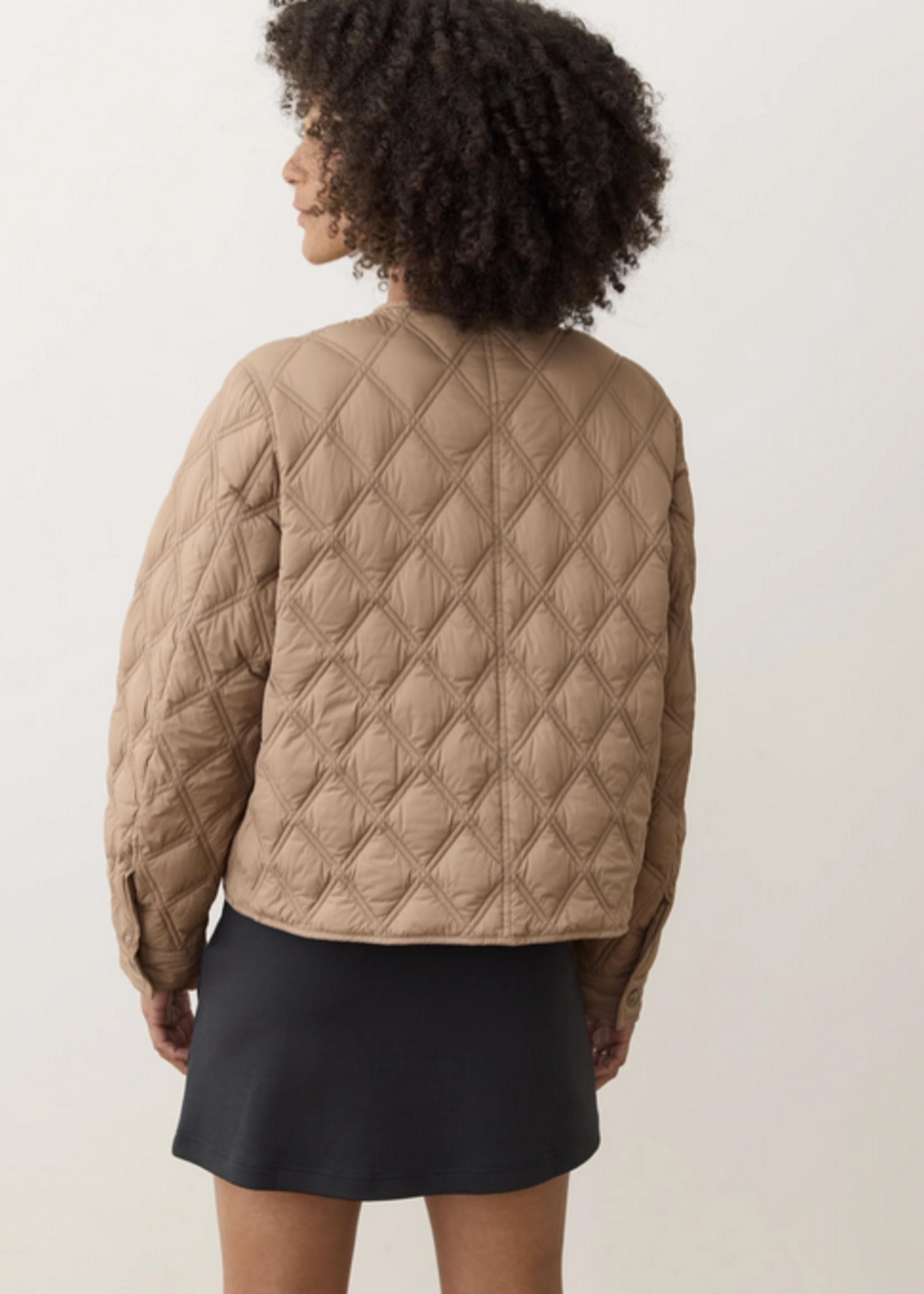 MARINE LAYER MARINE LAYER MARINA QUILTED LINER JACKET
