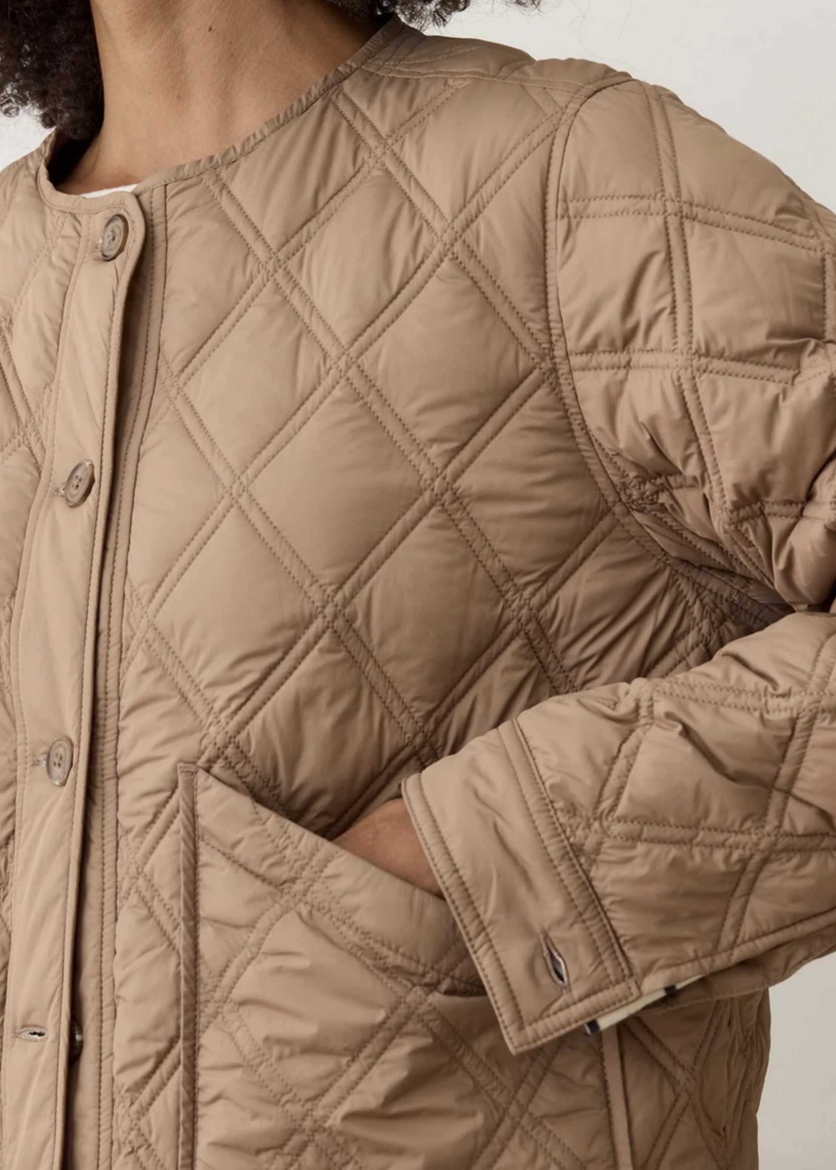 MARINE LAYER MARINE LAYER MARINA QUILTED LINER JACKET