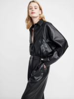 SELF CONTRAST SELF CONTRAST BLAZE CROP BOMBER JACKET