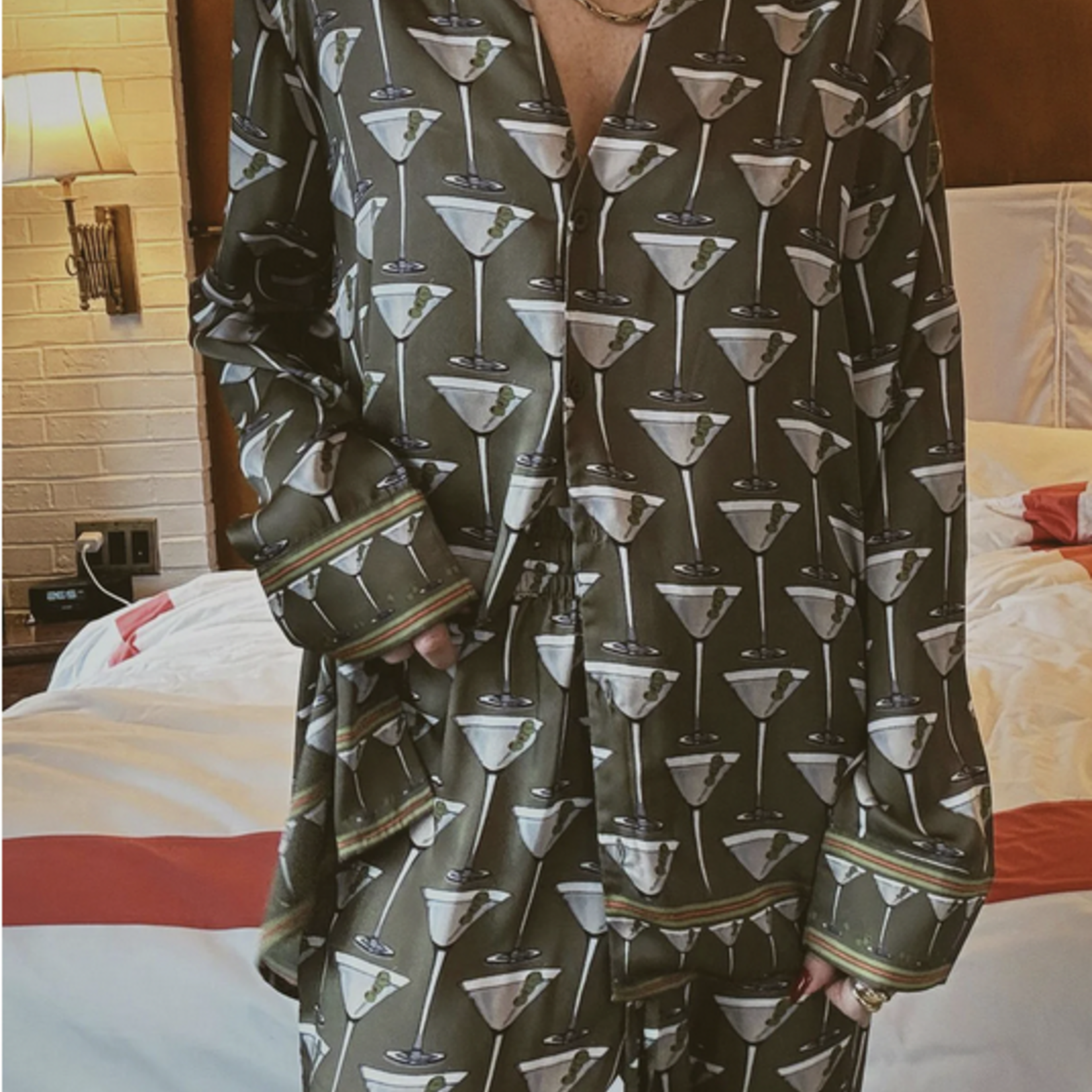 SHOW ME YOUR MUMU SHOW ME YOUR MUMU OVERSLEPT PJ SET