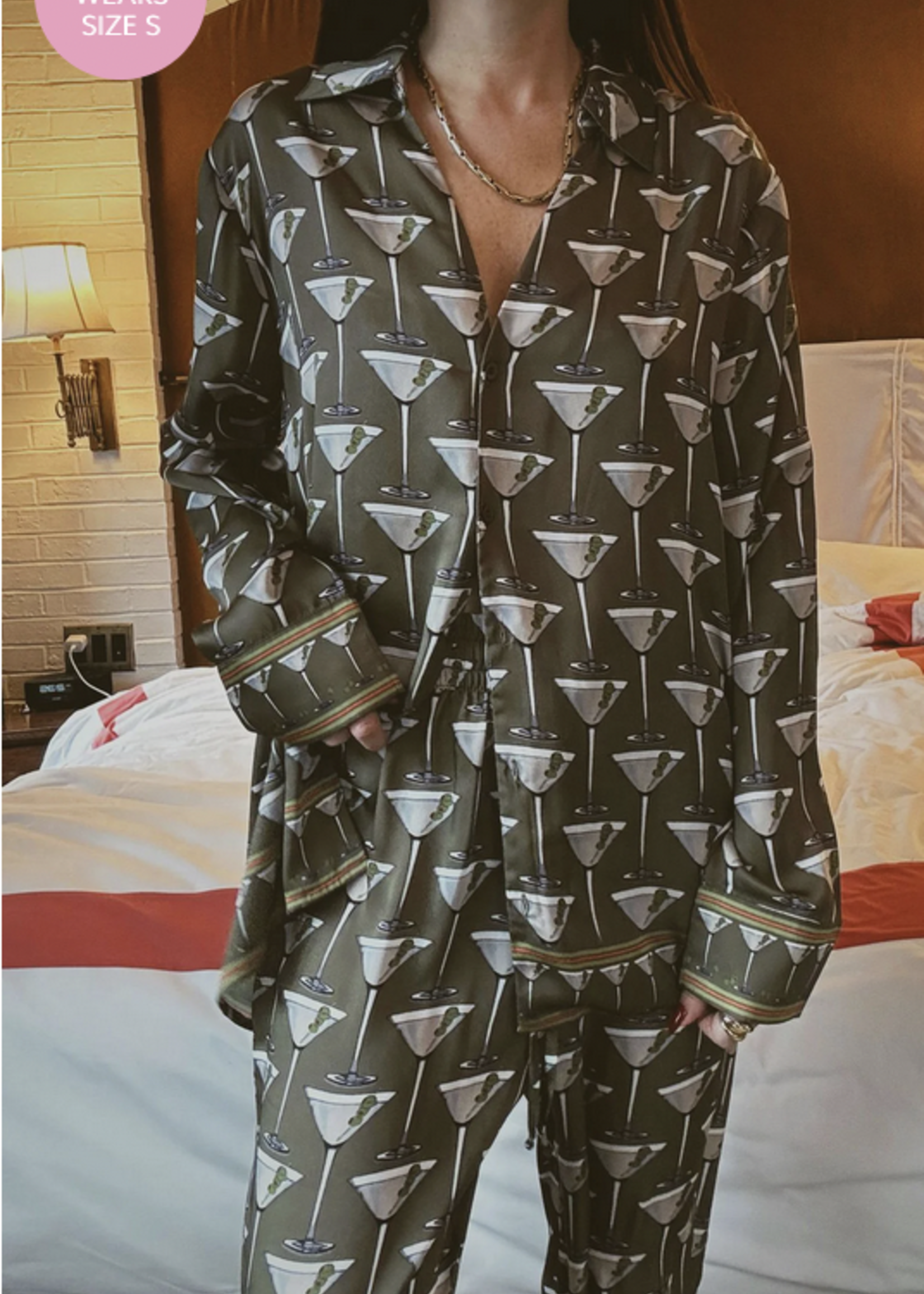 SHOW ME YOUR MUMU SHOW ME YOUR MUMU OVERSLEPT PJ SET