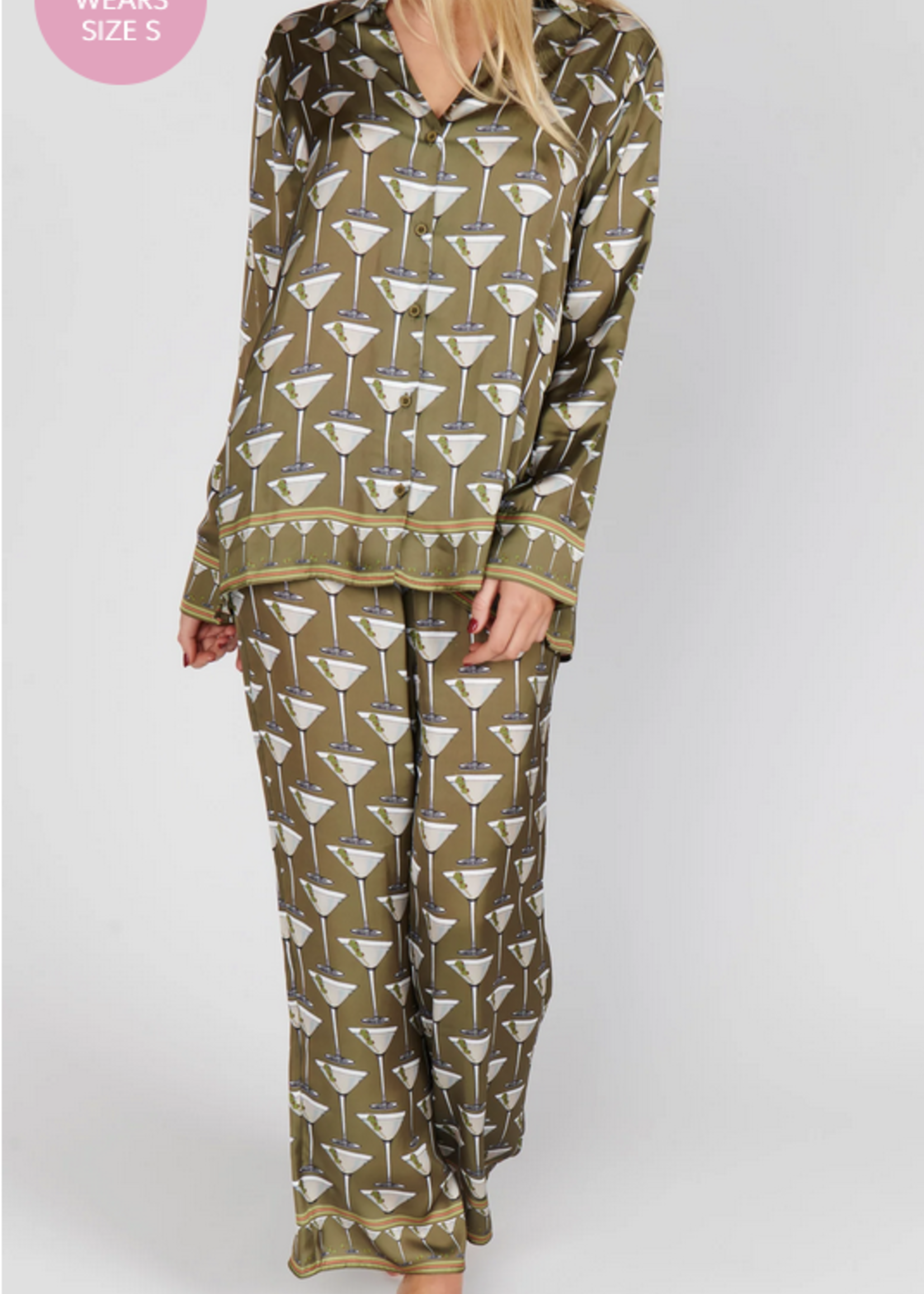 SHOW ME YOUR MUMU SHOW ME YOUR MUMU OVERSLEPT PJ SET