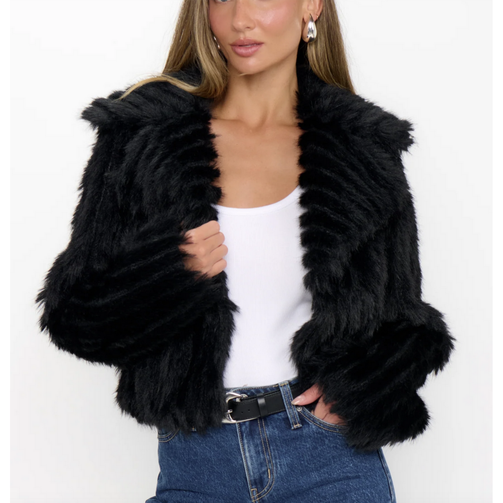 SHOW ME YOUR MUMU SHOW ME YOUR MUMU SALT LAKE CITY CROPPED JACKET