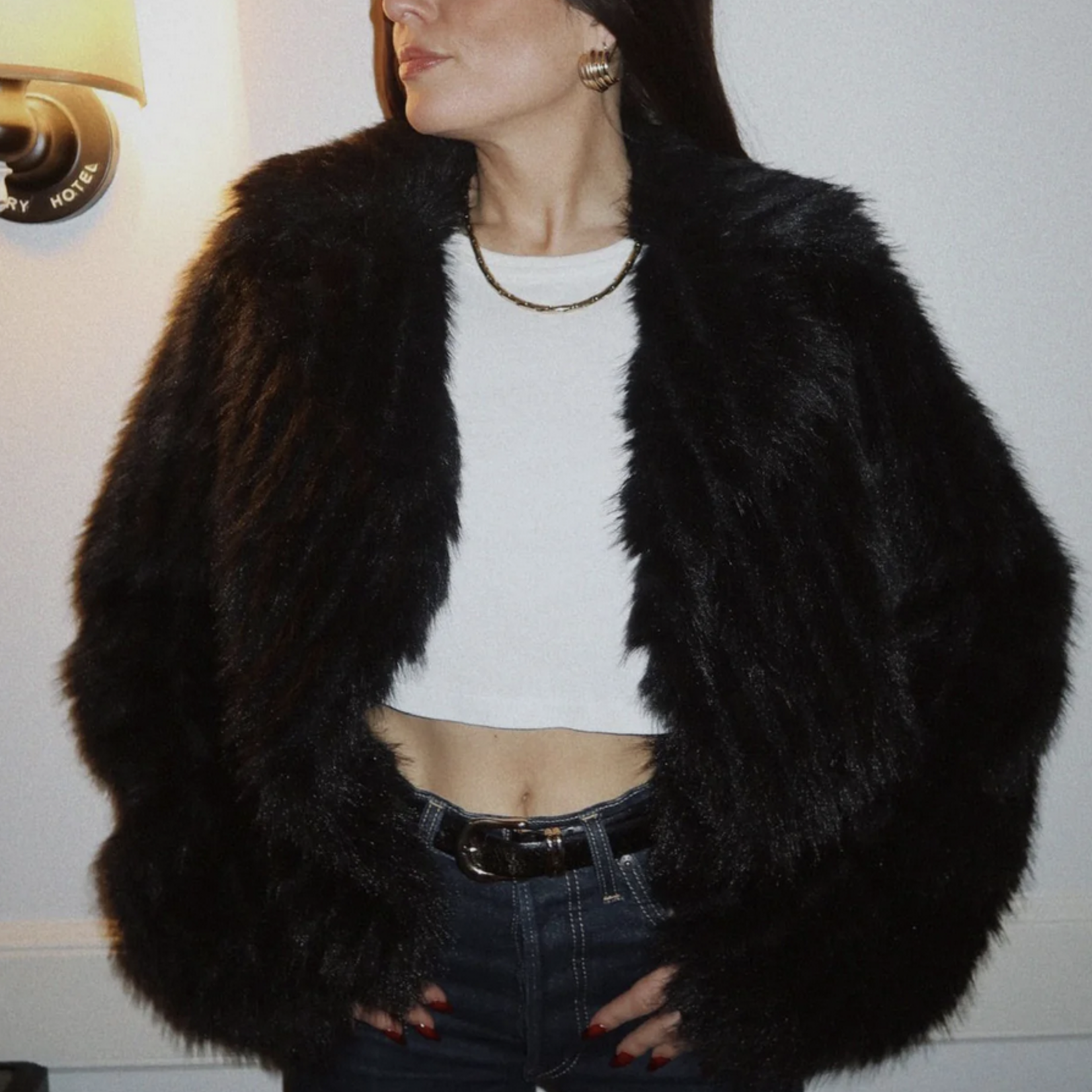 SHOW ME YOUR MUMU SHOW ME YOUR MUMU SALT LAKE CITY CROPPED JACKET