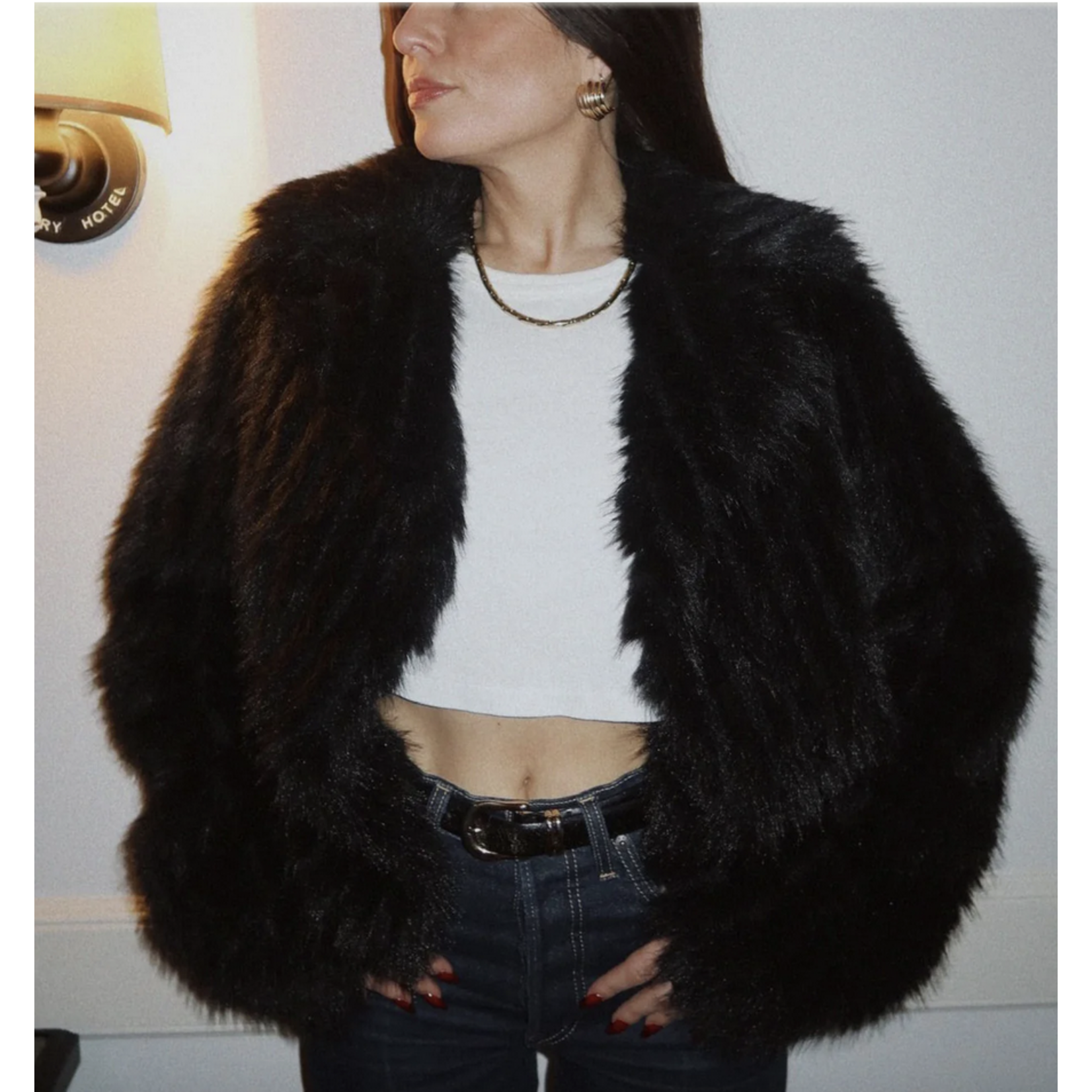 SHOW ME YOUR MUMU SHOW ME YOUR MUMU SALT LAKE CITY CROPPED JACKET