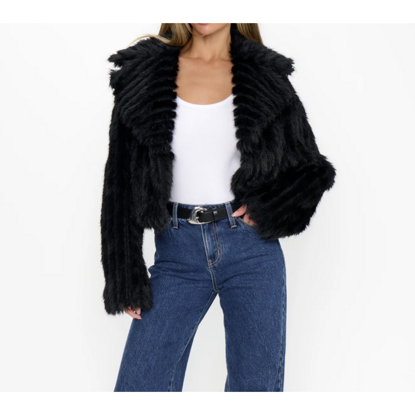 SHOW ME YOUR MUMU SHOW ME YOUR MUMU SALT LAKE CITY CROPPED JACKET