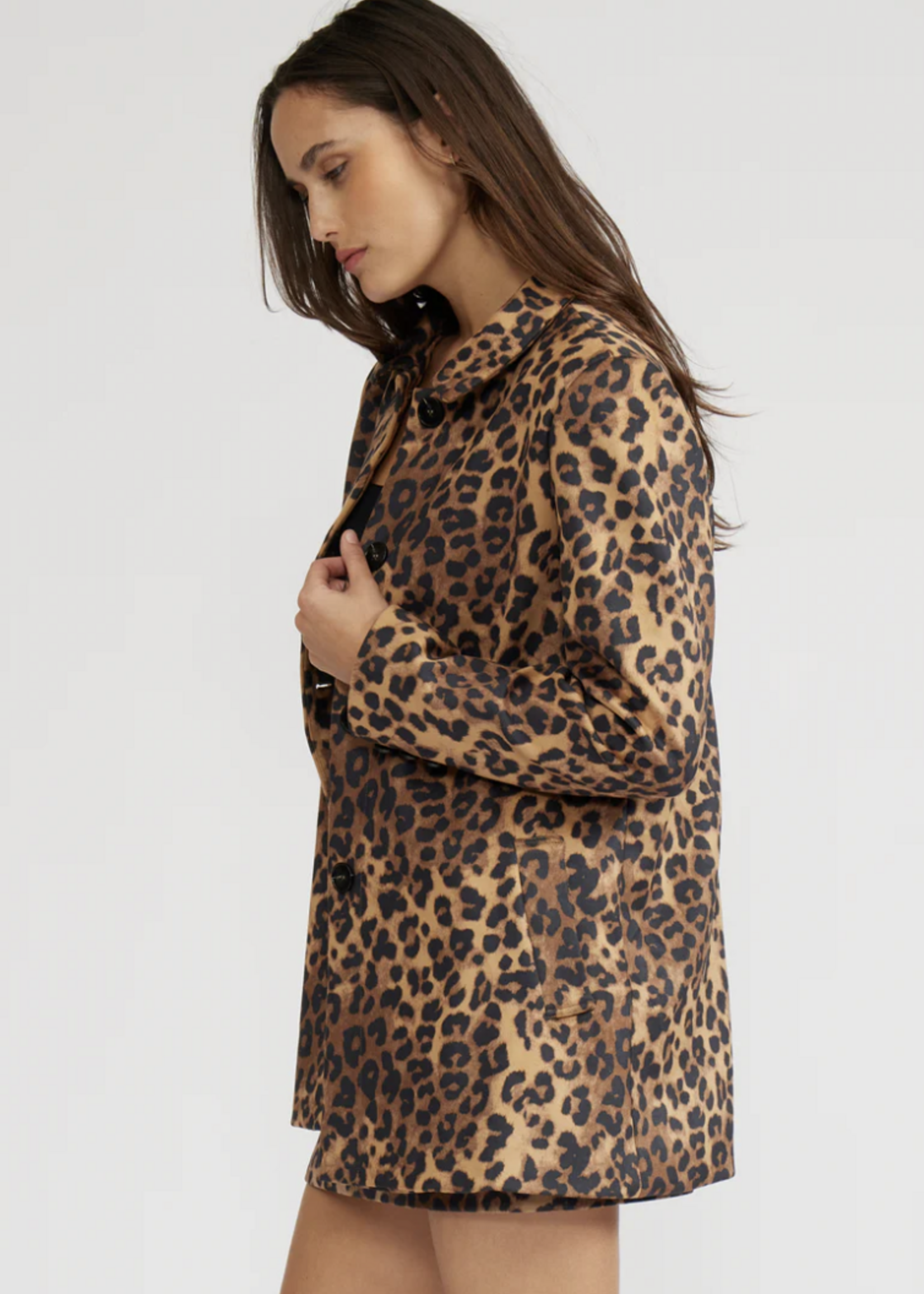 LUCY PARIS LUCY PARIS SHARON ANIMAL PRINT COAT