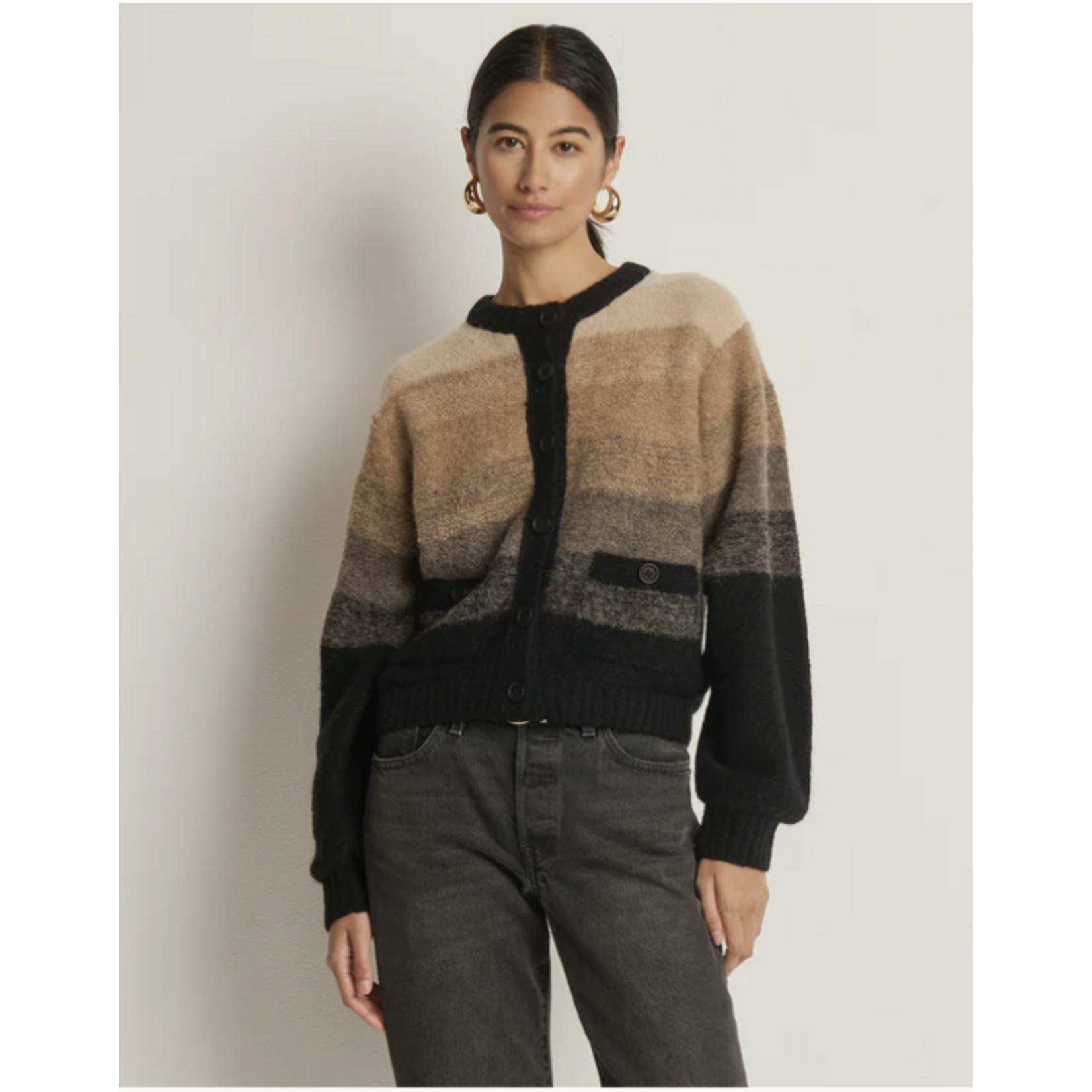 NATION LTD NATION TESSA OMBRE CARDIGAN