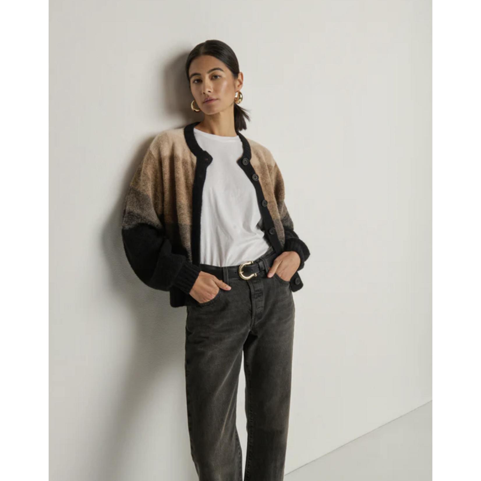 NATION LTD NATION TESSA OMBRE CARDIGAN