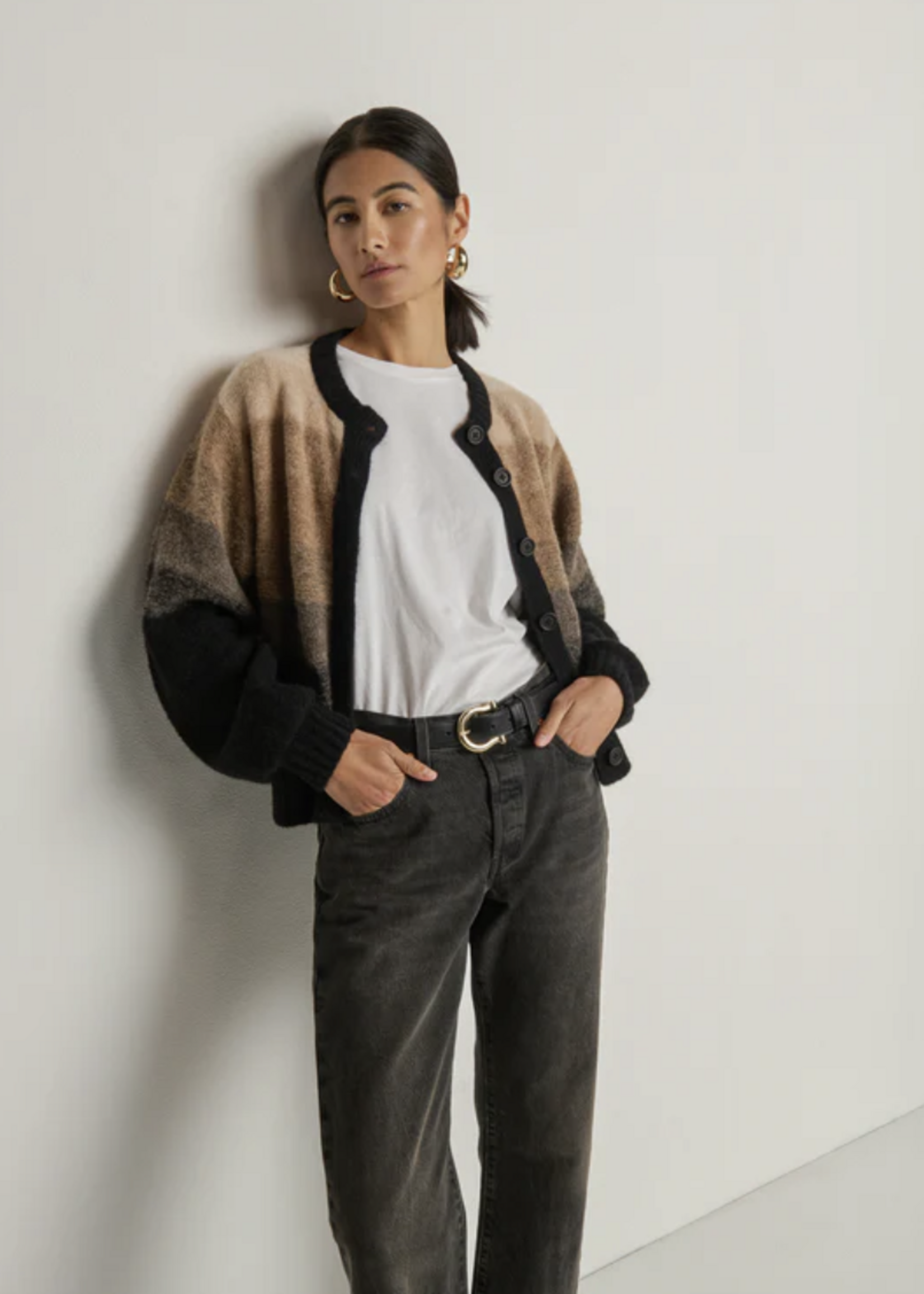 NATION LTD NATION TESSA OMBRE CARDIGAN