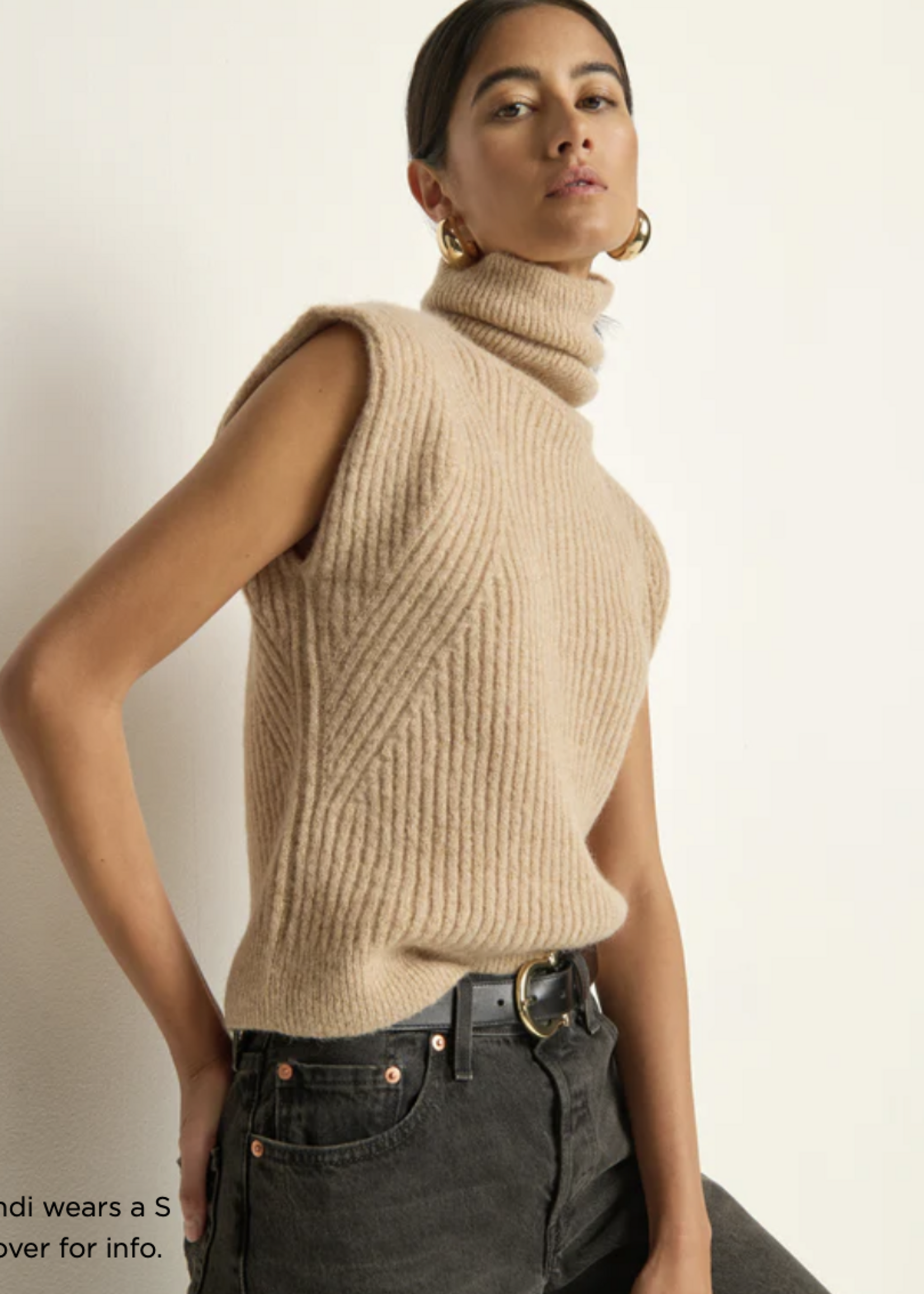 NATION LTD NATION ISHA TURTLENECK TANK