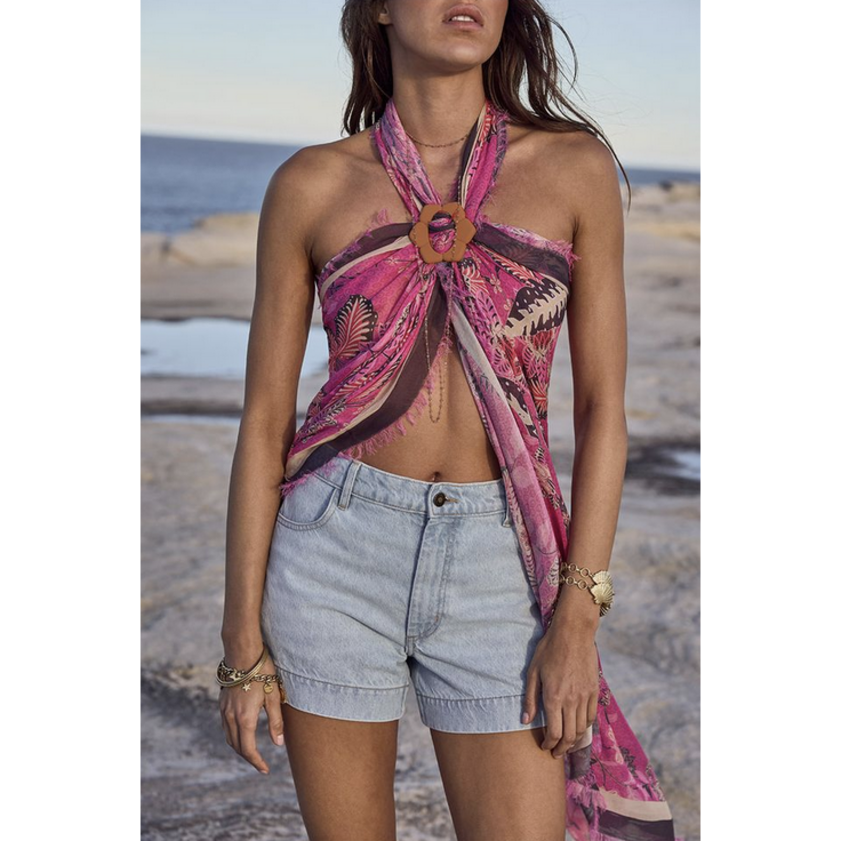 SPELL SPELL VOLCANO GODDESS TRAVEL SCARF