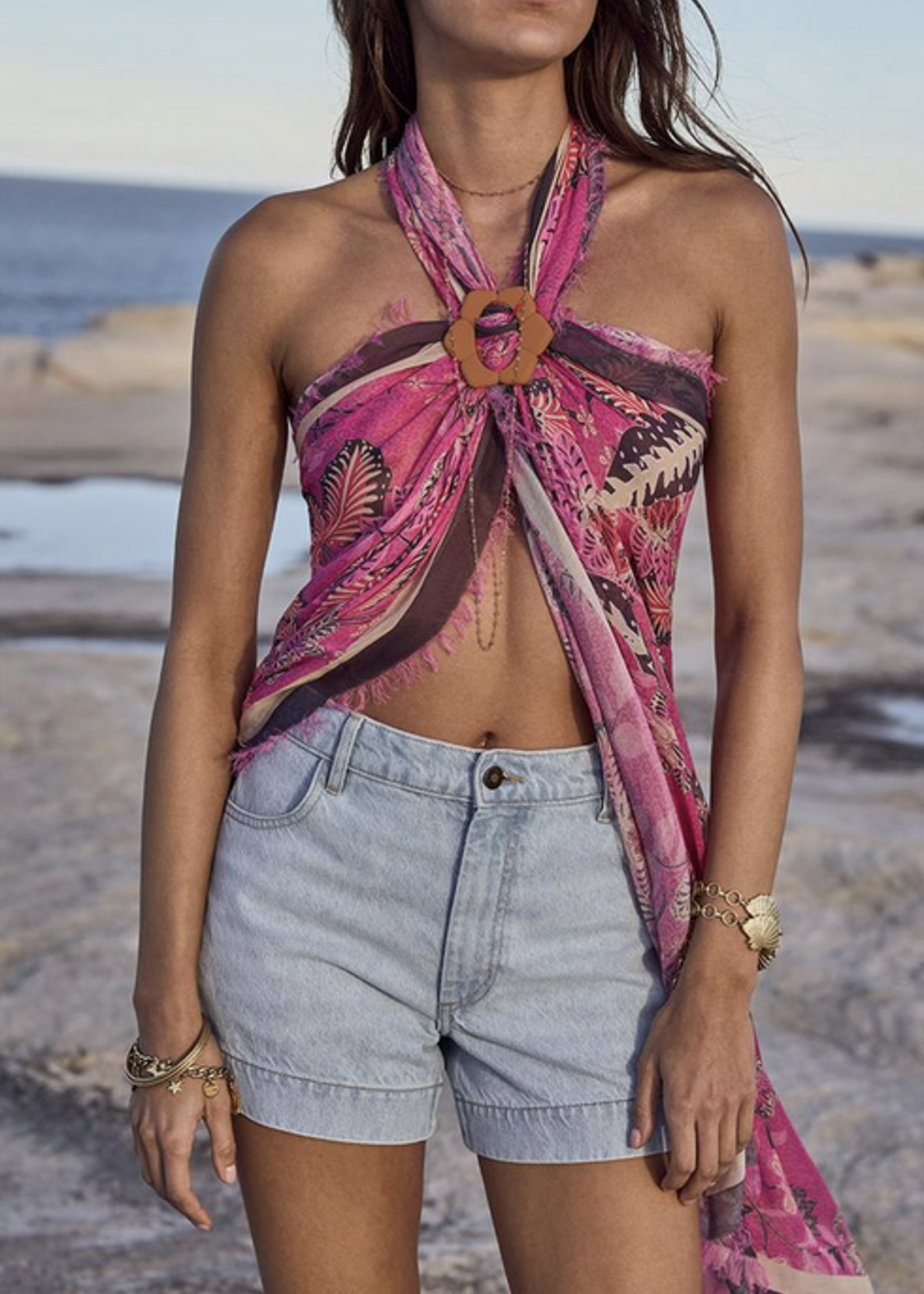 SPELL SPELL VOLCANO GODDESS TRAVEL SCARF