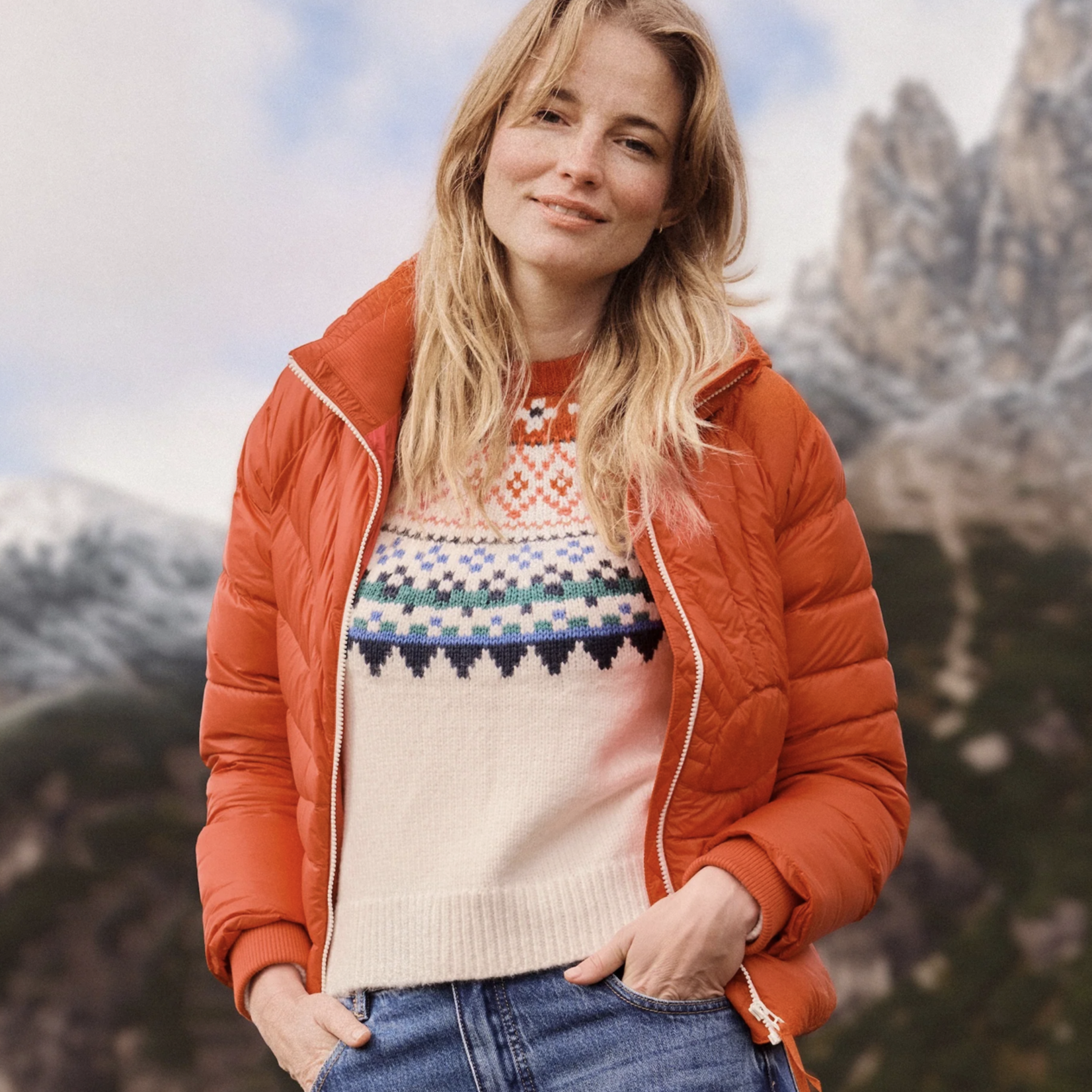 MARINE LAYER MARINE LAYER SUNBEAM PUFFER JACKET