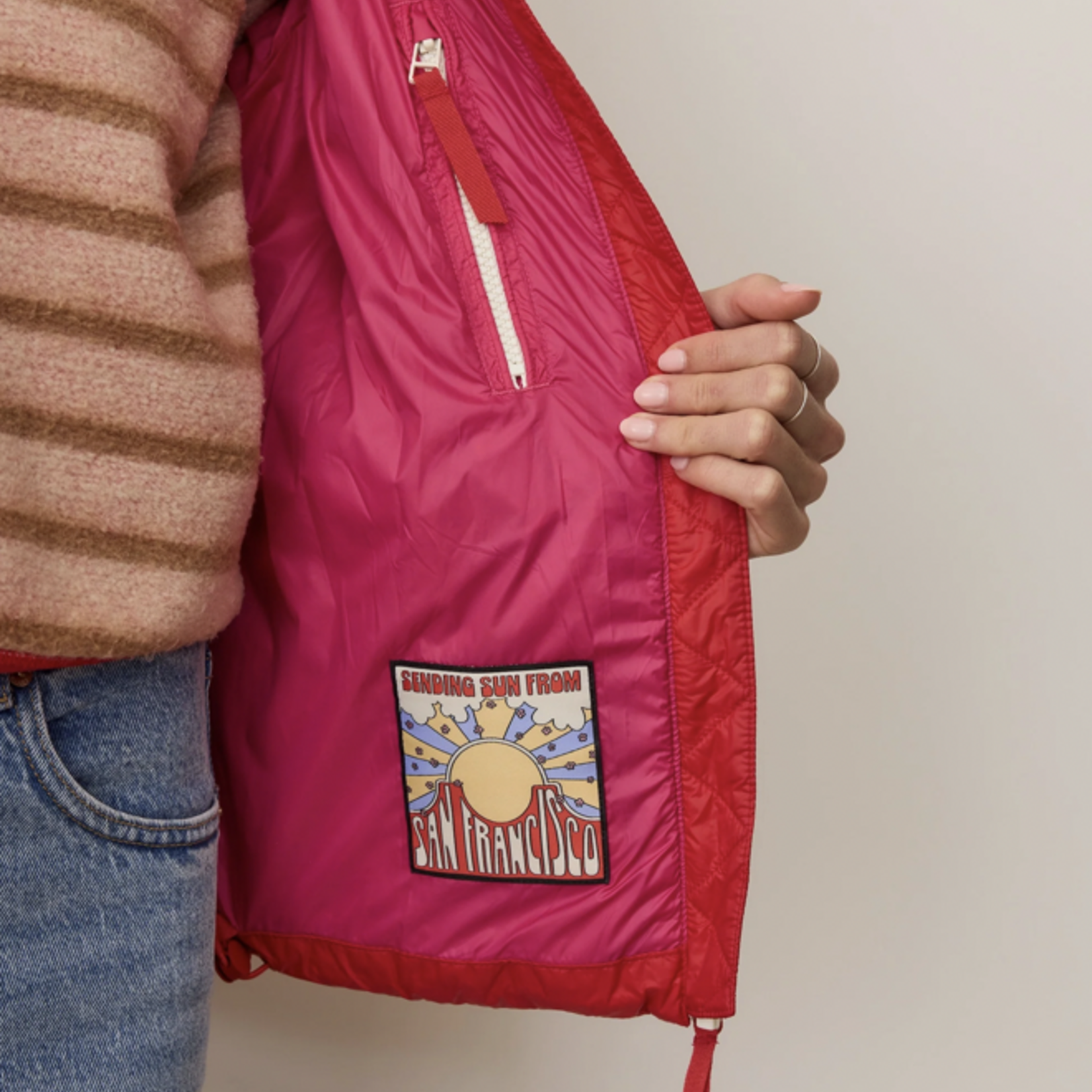 MARINE LAYER MARINE LAYER SUNBEAM PUFFER JACKET