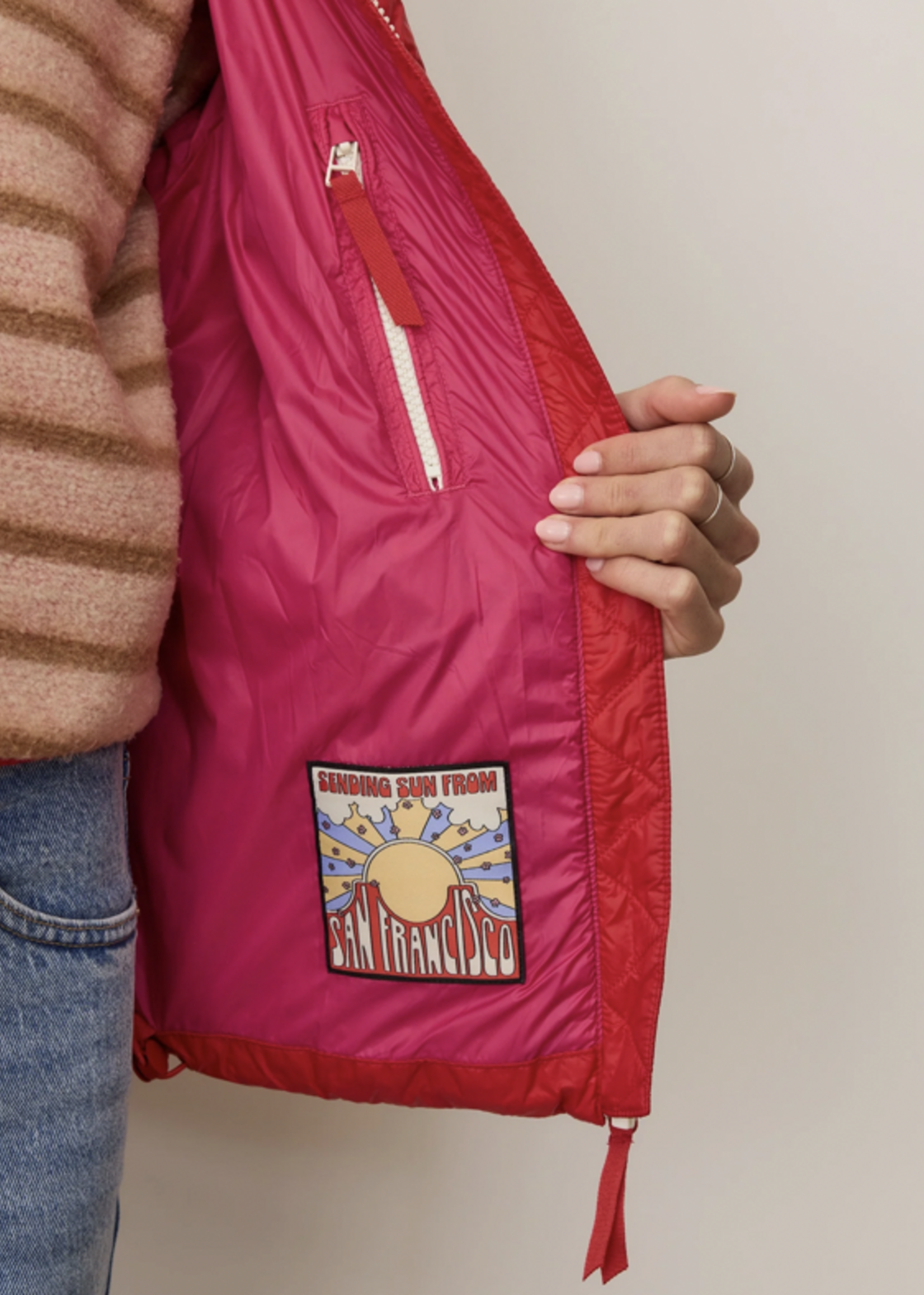 MARINE LAYER MARINE LAYER SUNBEAM PUFFER JACKET