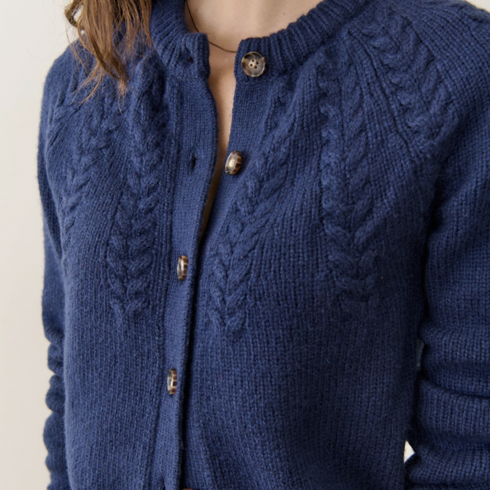 MARINE LAYER MARINE LAYER EVERLY CABLE KNIT CARDIGAN