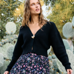 CLEOBELLA CLEOBELLA HEART SWEATER CARDIGAN