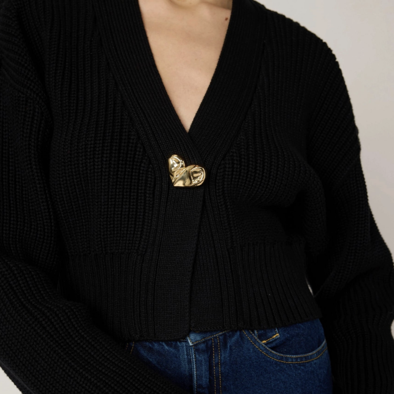 CLEOBELLA CLEOBELLA HEART SWEATER CARDIGAN