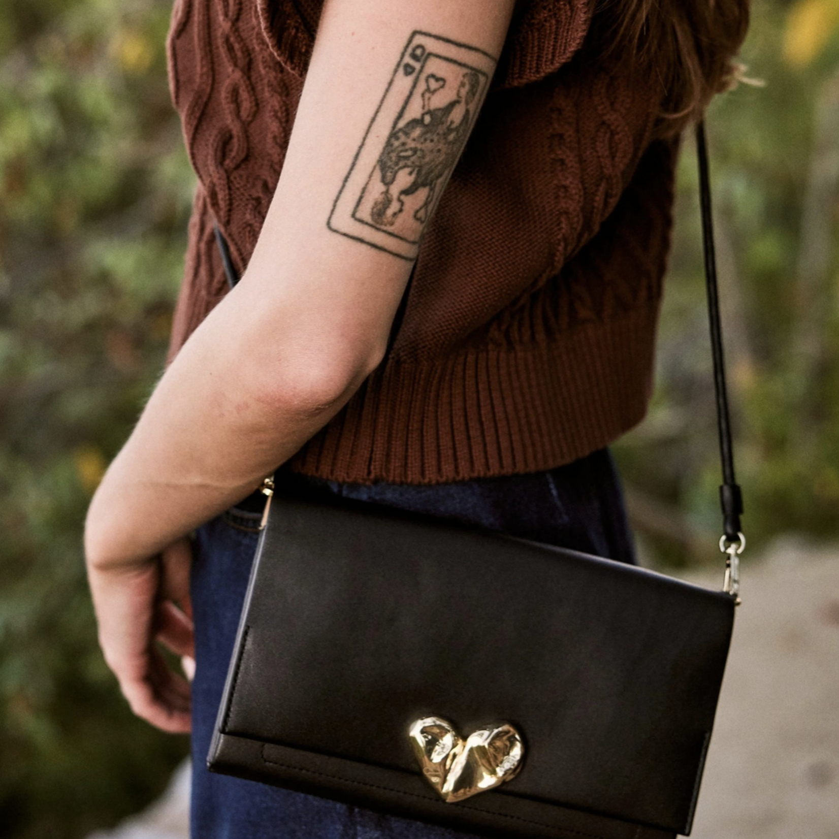 CLEOBELLA CLEOBELLA COEUR WALLET CLUTCH