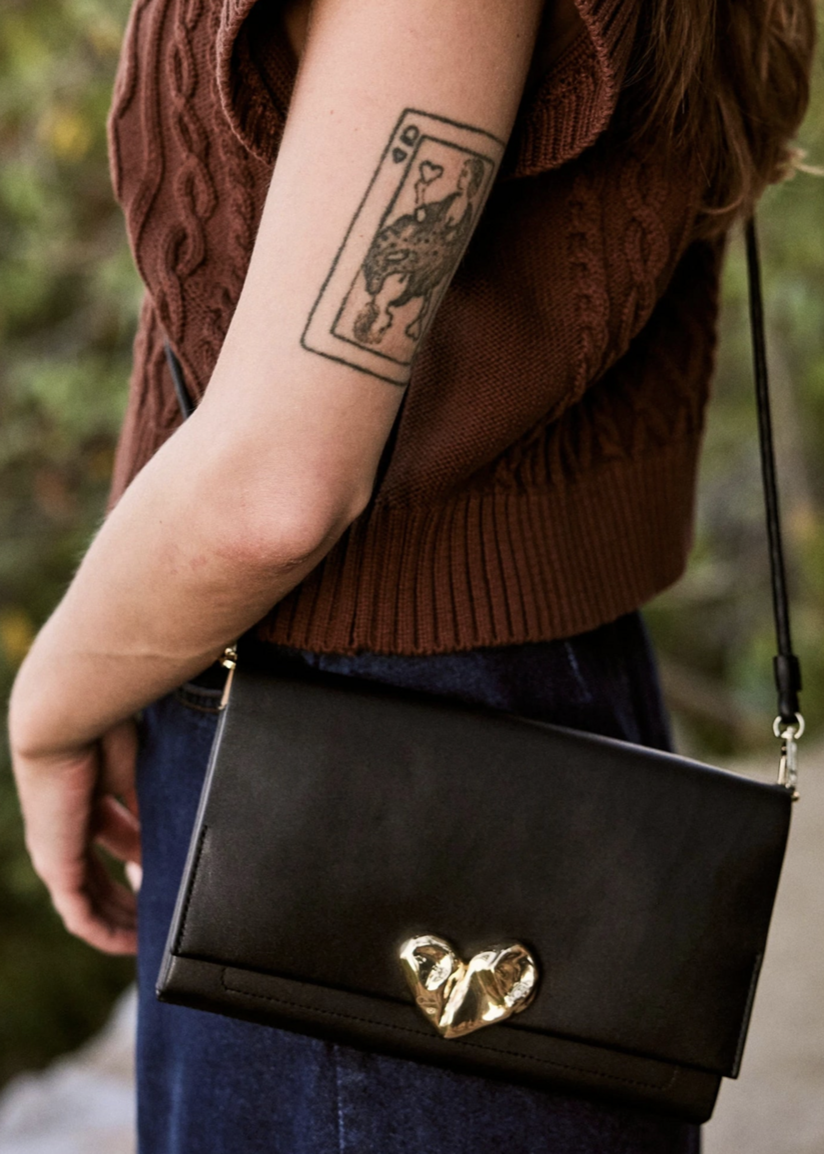 CLEOBELLA CLEOBELLA COEUR WALLET CLUTCH