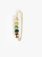 CLARE V. CLARE V. BEADED BLAZER PIN