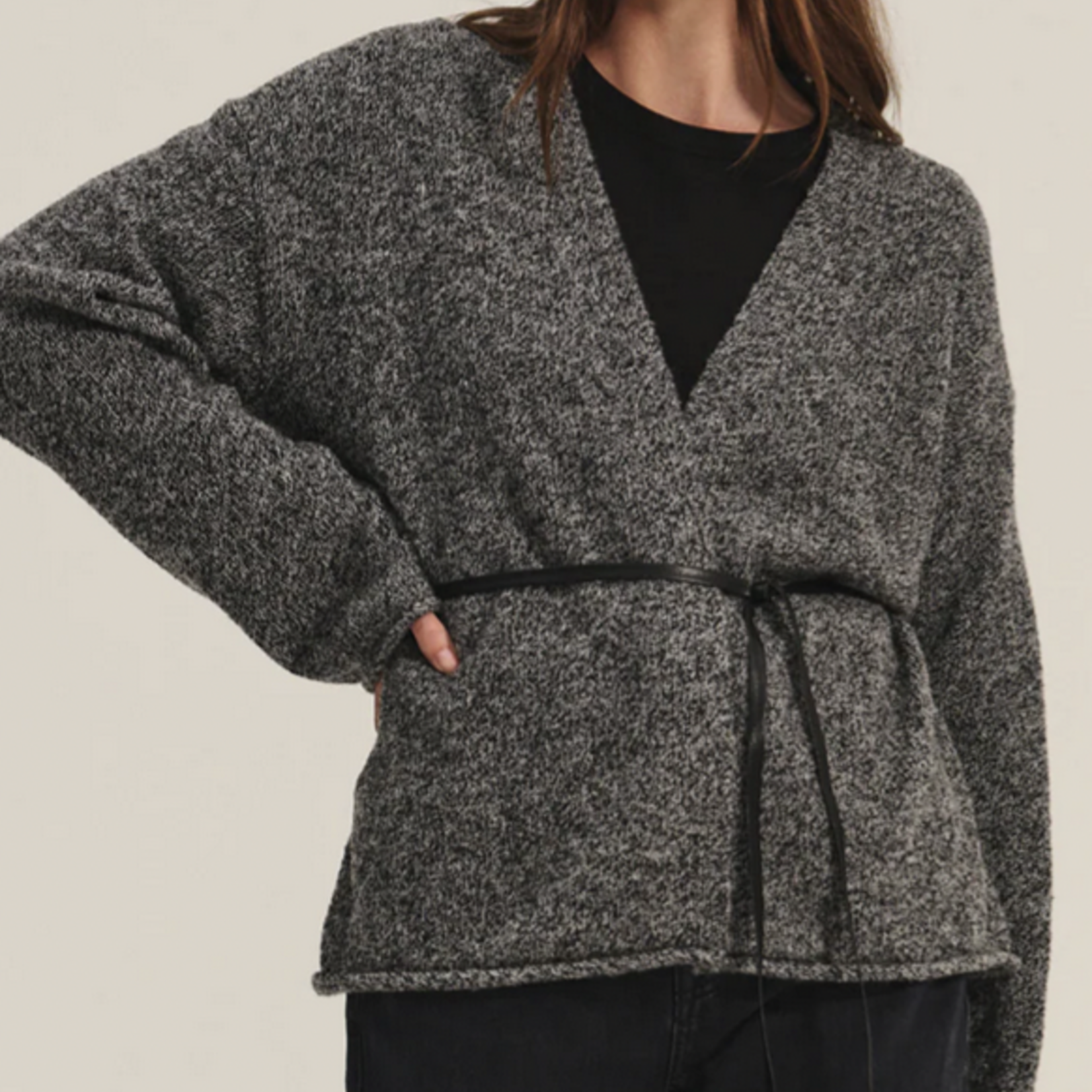 VELVET VELVET ALINA BELTED CARDIGAN