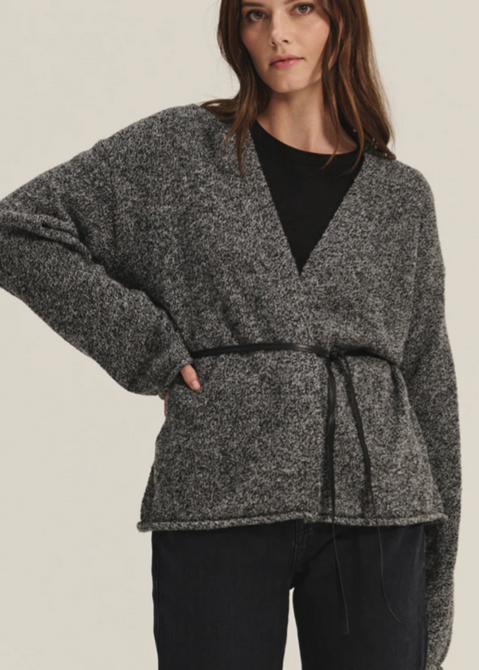 VELVET VELVET ALINA BELTED CARDIGAN