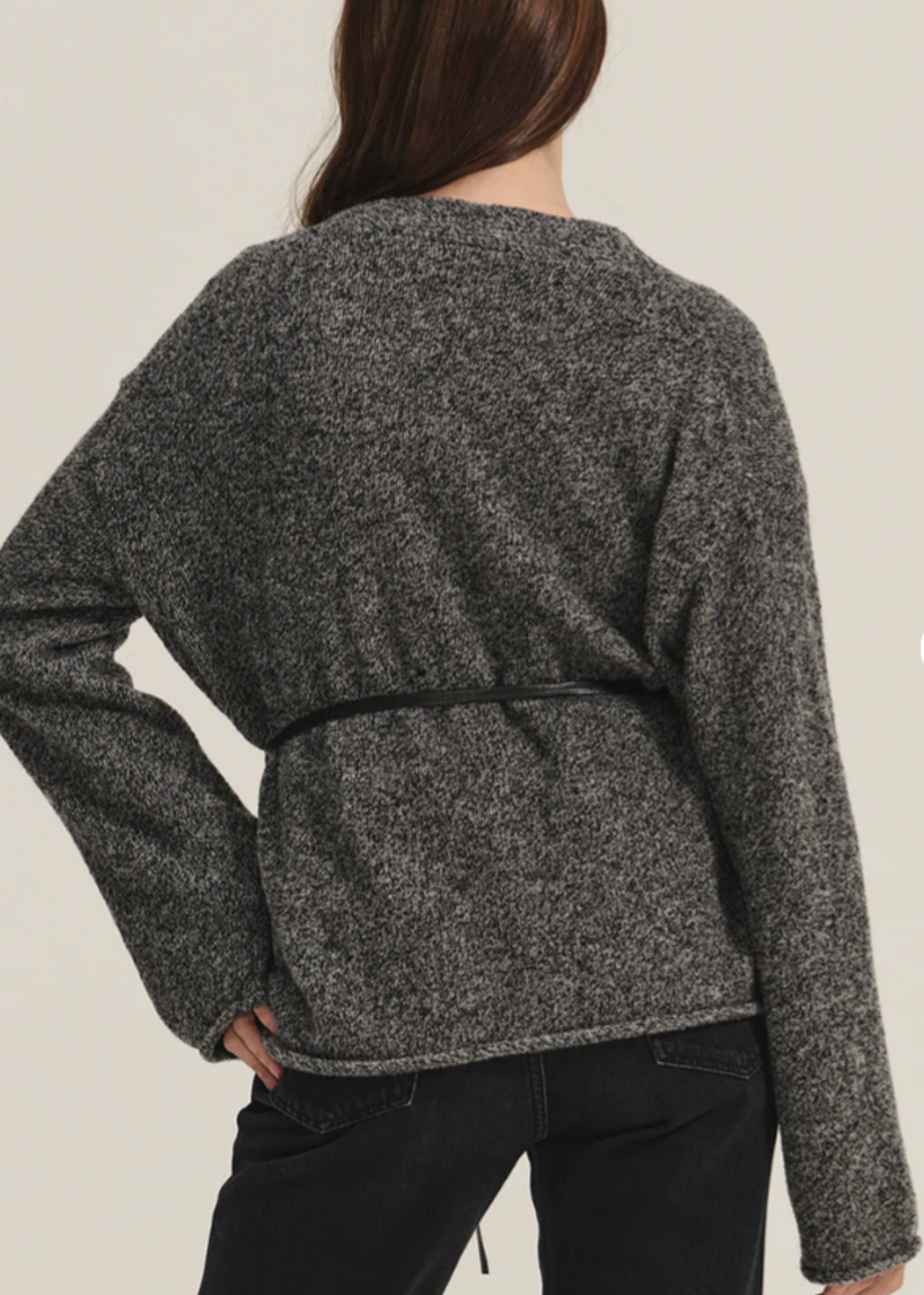 VELVET VELVET ALINA BELTED CARDIGAN