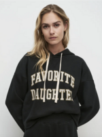 FAVORITE DAUGHTER FAVORITE DAUGHTER THE CROPPPED COLLEGIATE HOODIE