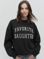 FAVORITE DAUGHTER FAVORITE DAUGHTER THE COLLEGIATE EMBROIDERY SWEATSHIRT
