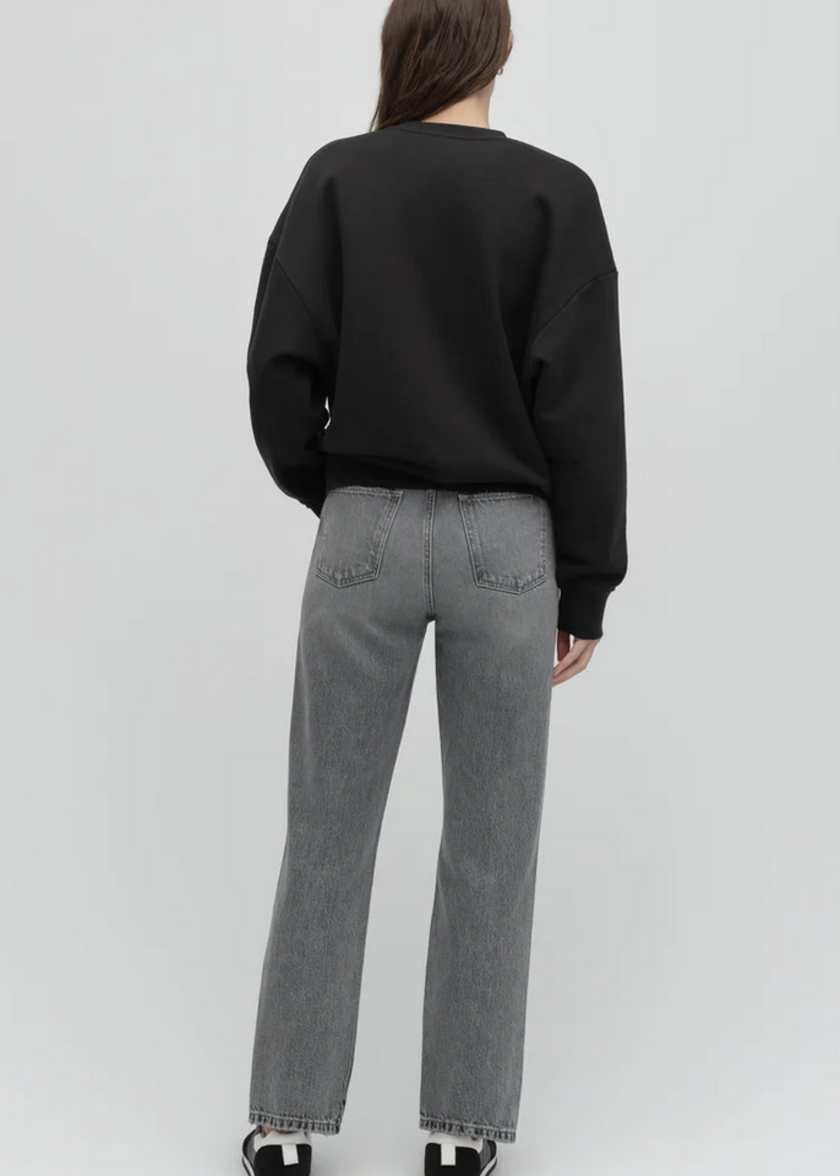 FAVORITE DAUGHTER FAVORITE DAUGHTER THE COLLEGIATE EMBROIDERY SWEATSHIRT