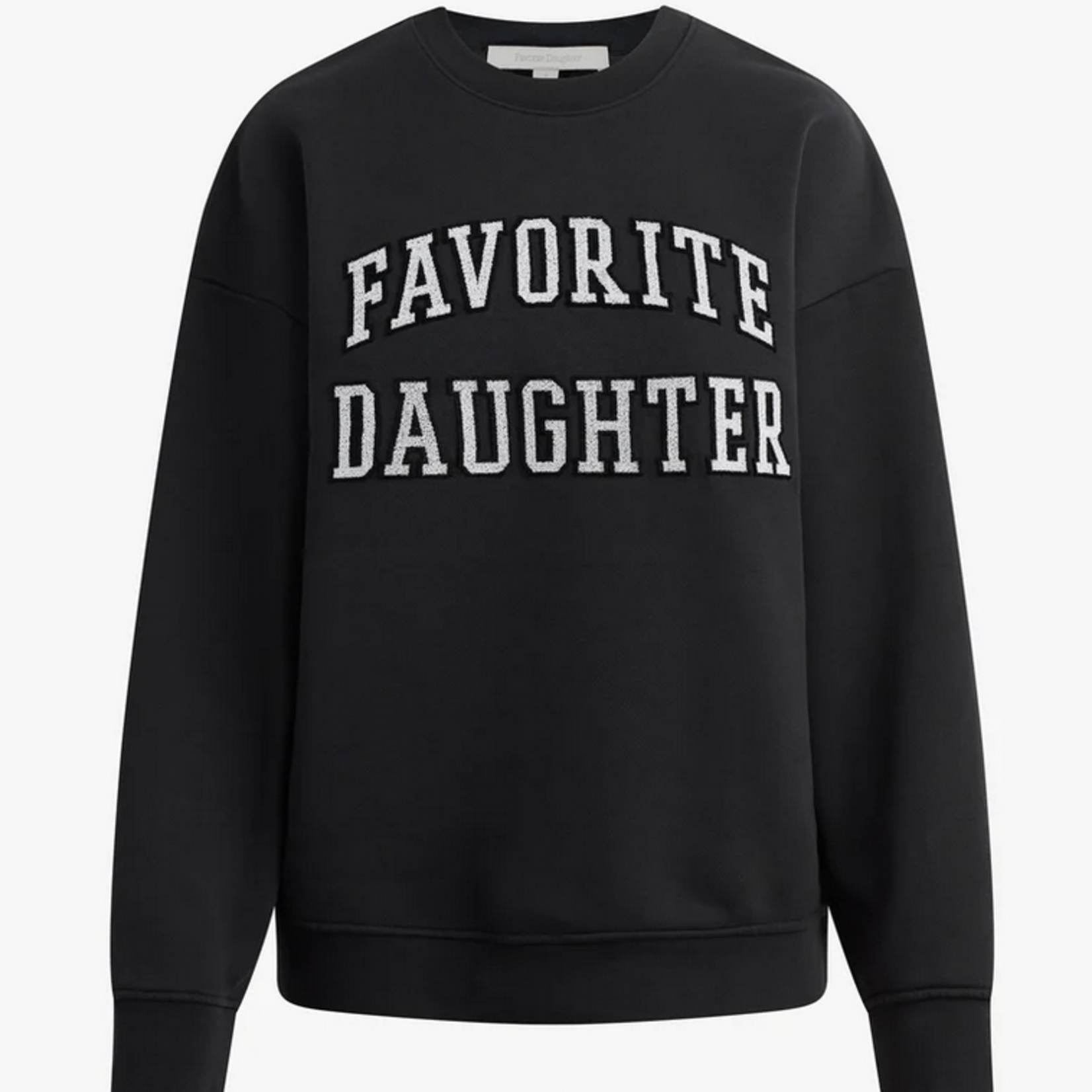 FAVORITE DAUGHTER FAVORITE DAUGHTER THE COLLEGIATE EMBROIDERY SWEATSHIRT